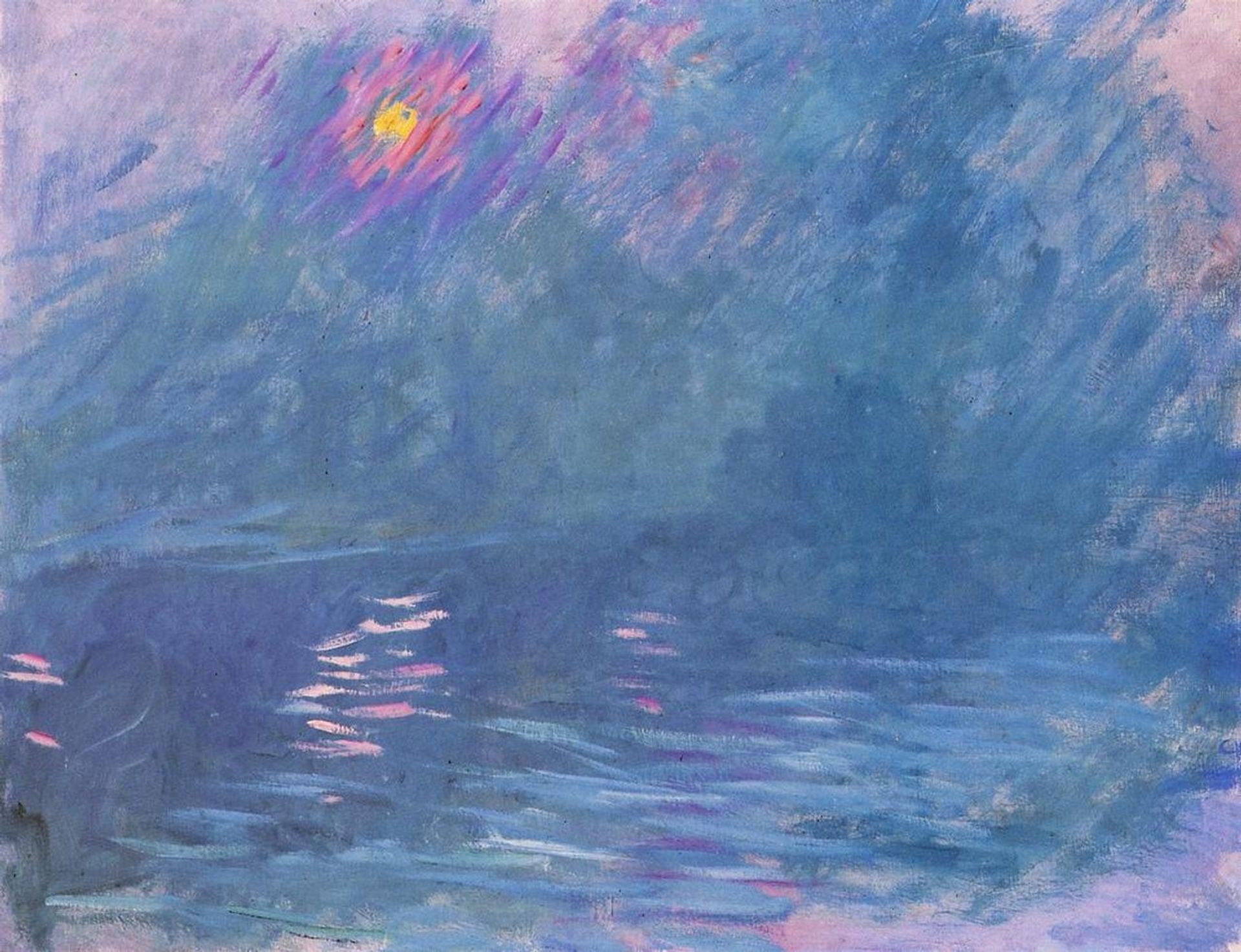 Waterloo Bridge by Claude Monet