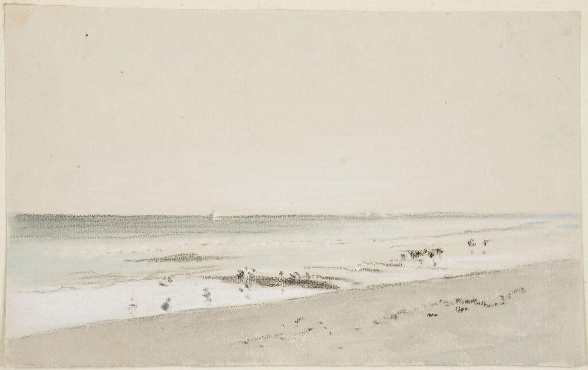 Beach Scene by Style of Joseph Mallord William Turner