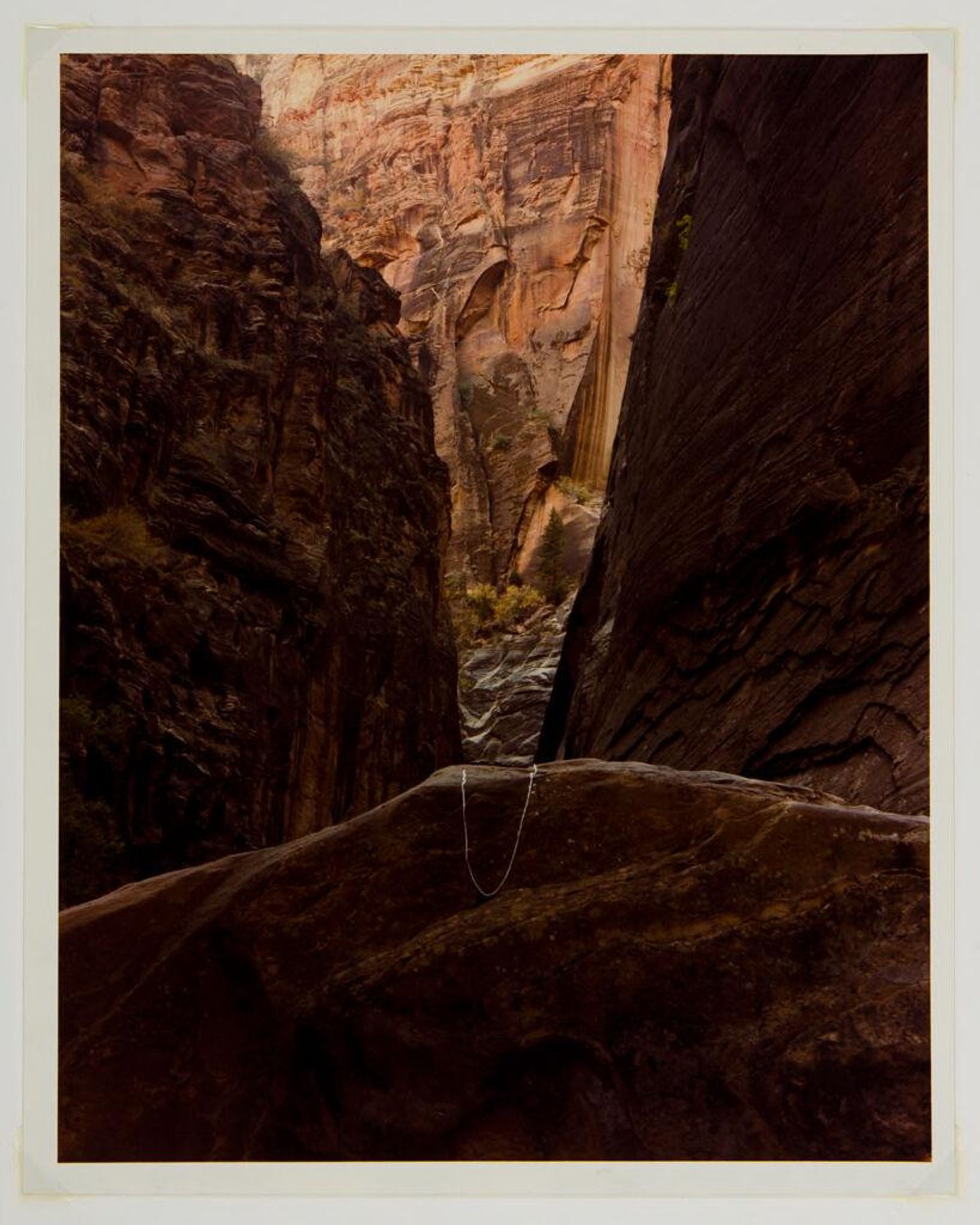 Canyon Point, Zion Canyon National Park, Utah by John Pfahl