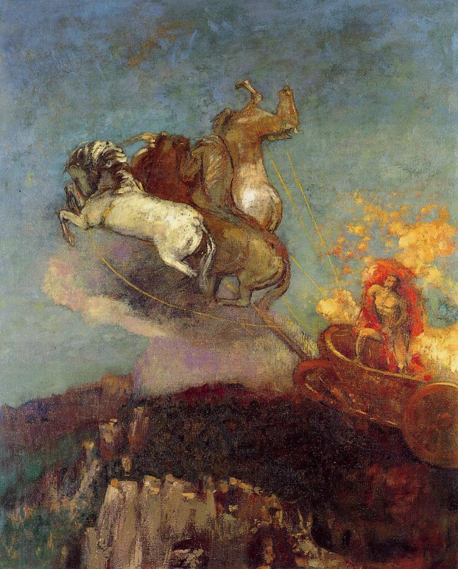 Apollo's Chariot by Odilon Redon