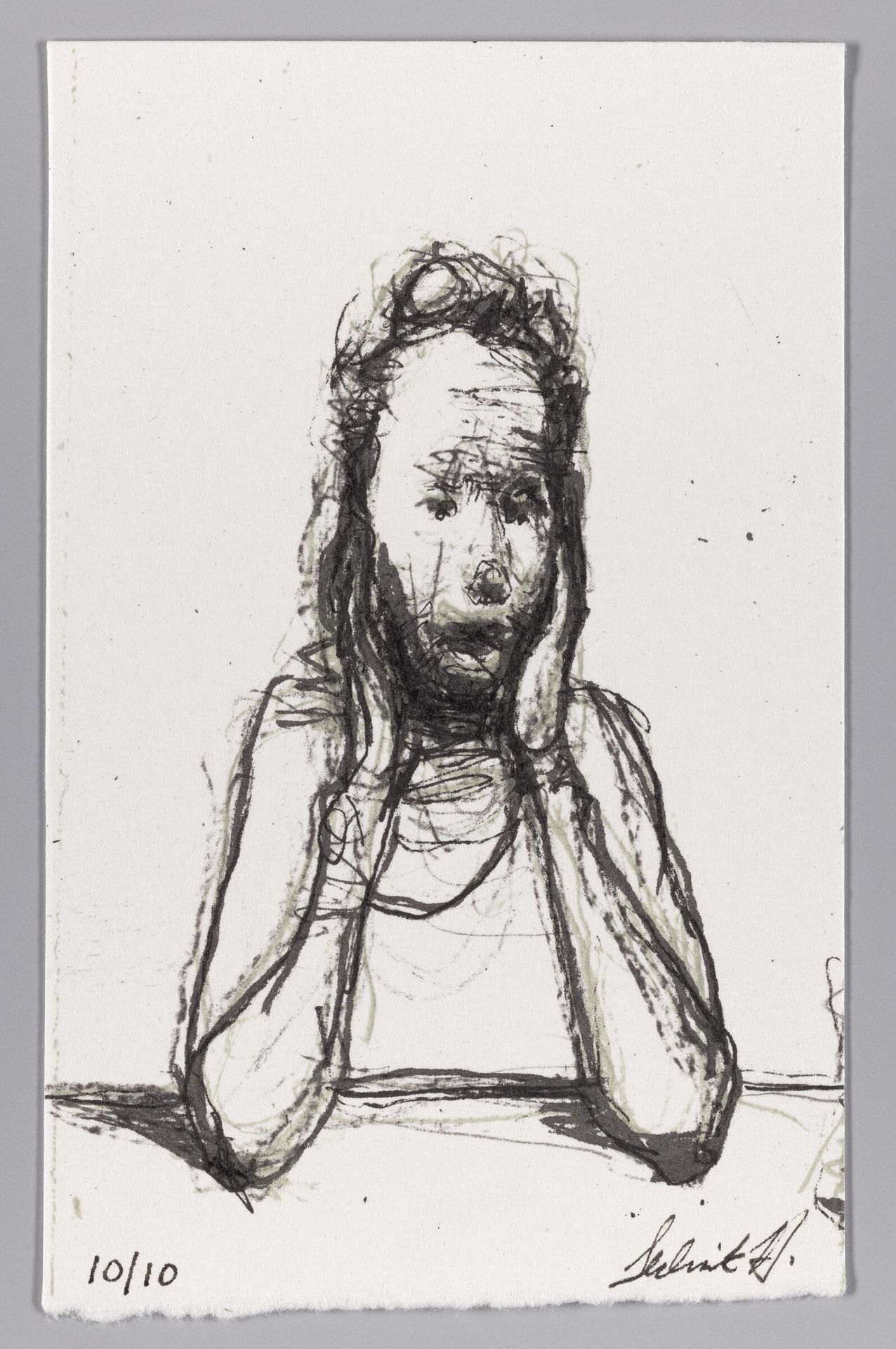 99% NO.96 Seated Lady by Sedrick Huckaby