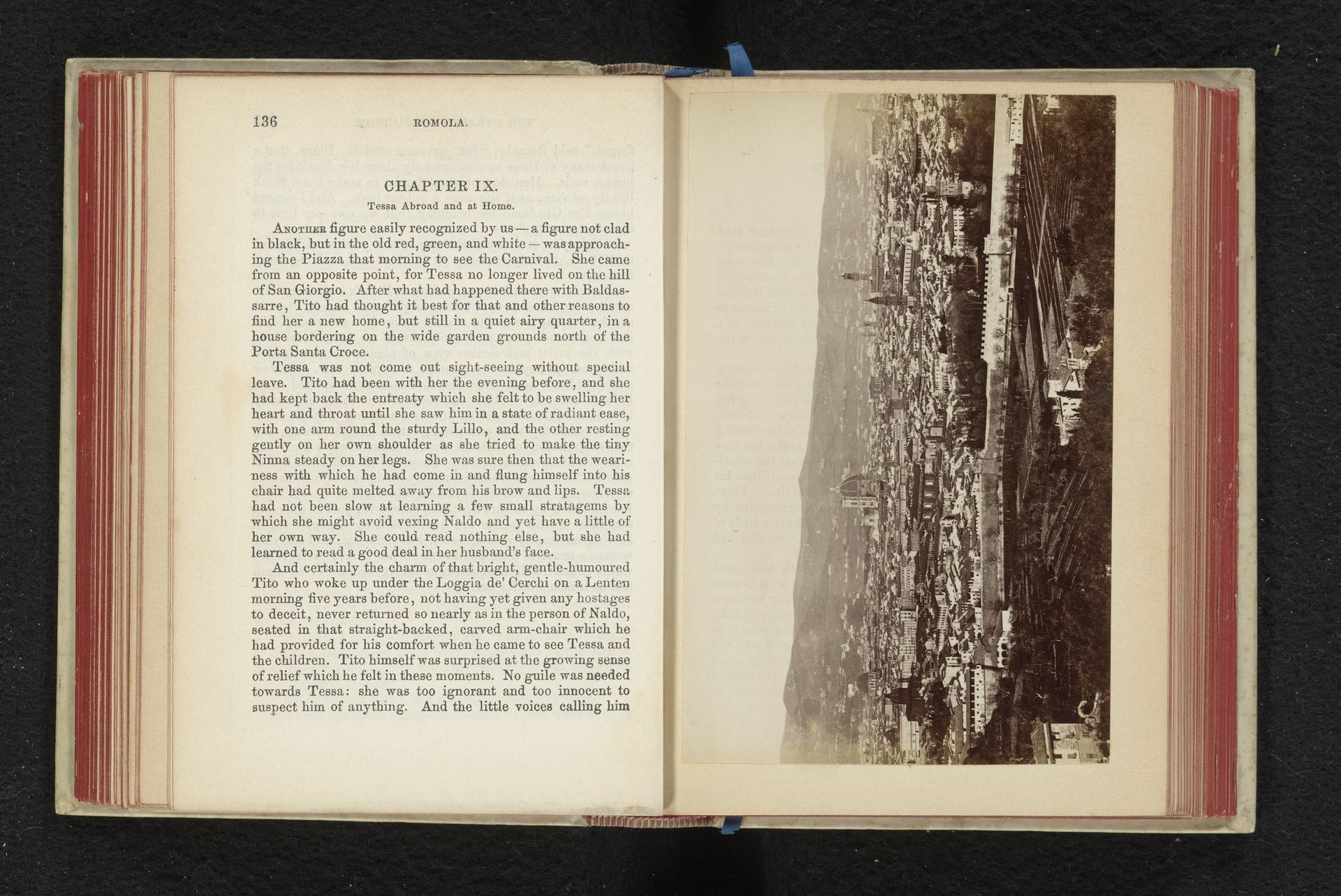 Gezicht op Florence by Giacomo Brogi
