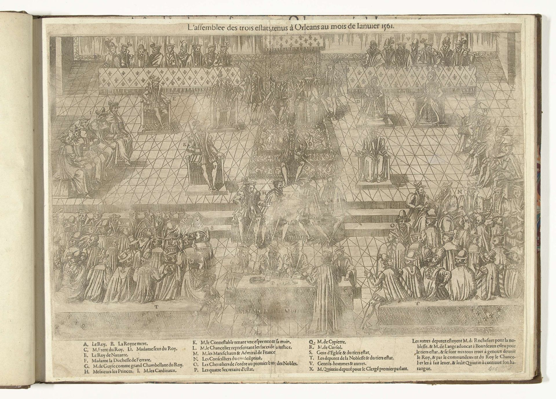 Vergadering te Orléans, 1561 by Jacques Tortorel
