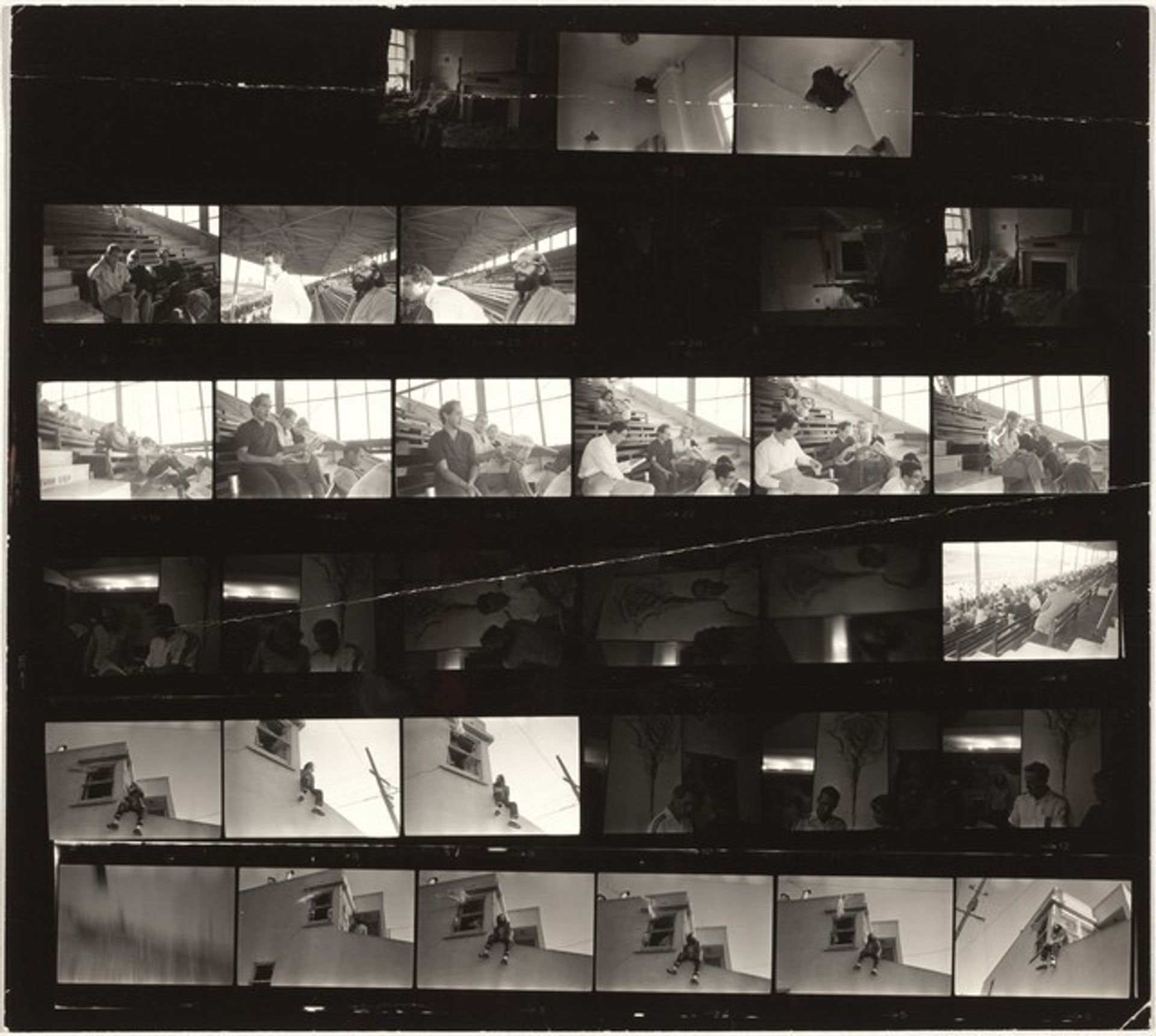 Allen Ginsberg no number by Robert Frank