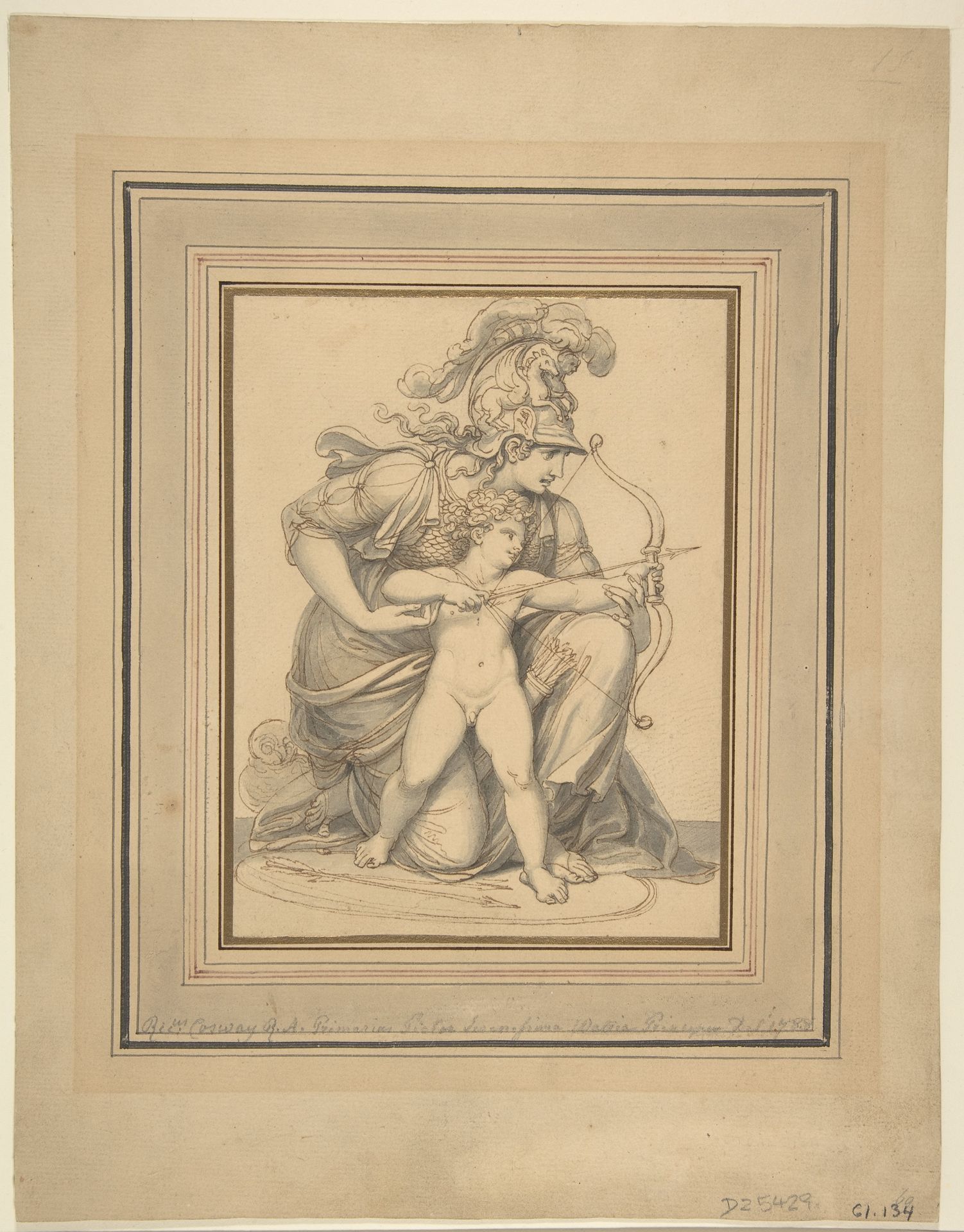 Cupid and Minerva by Richard Cosway