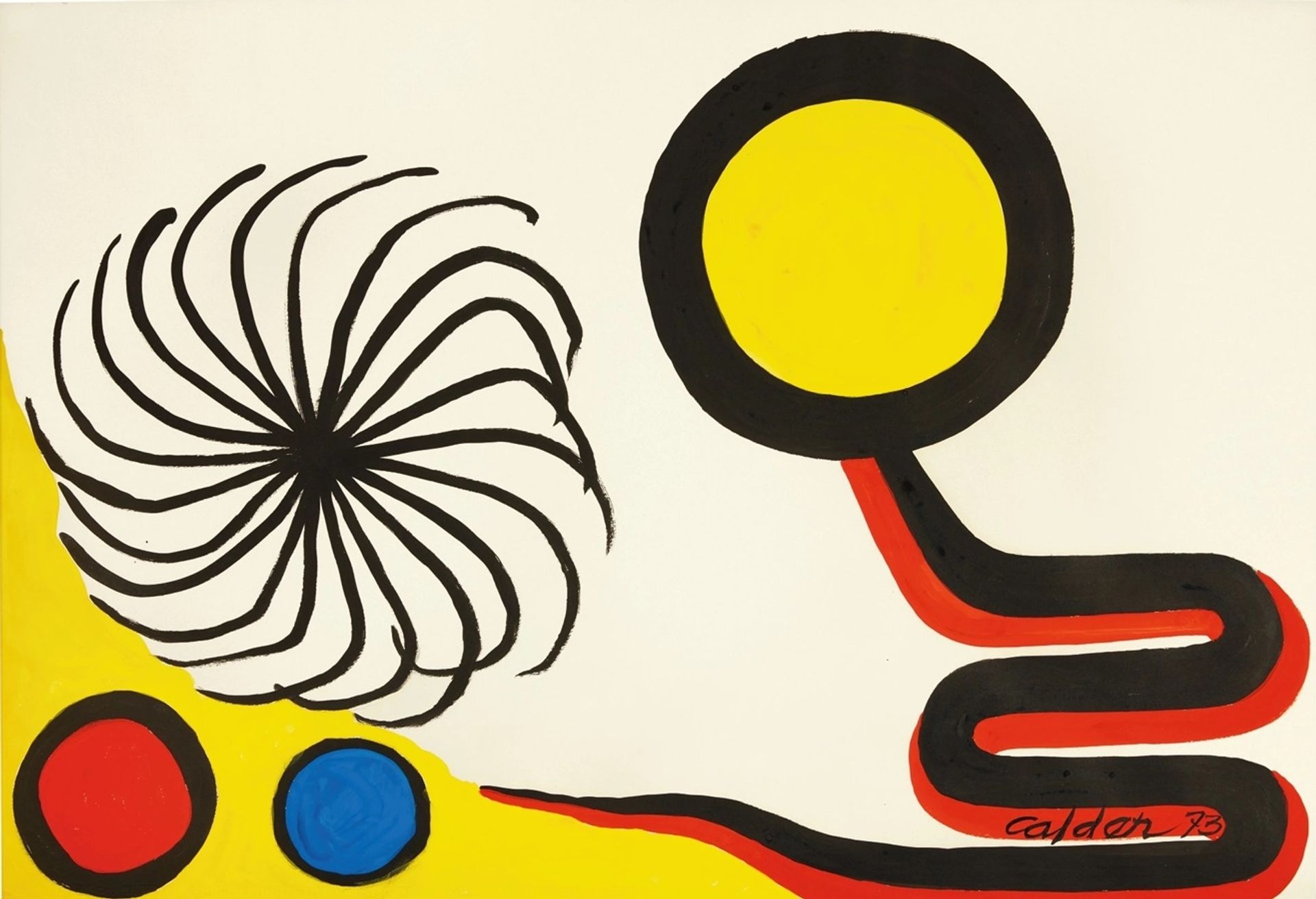 Feathery Starfish by Alexander Calder