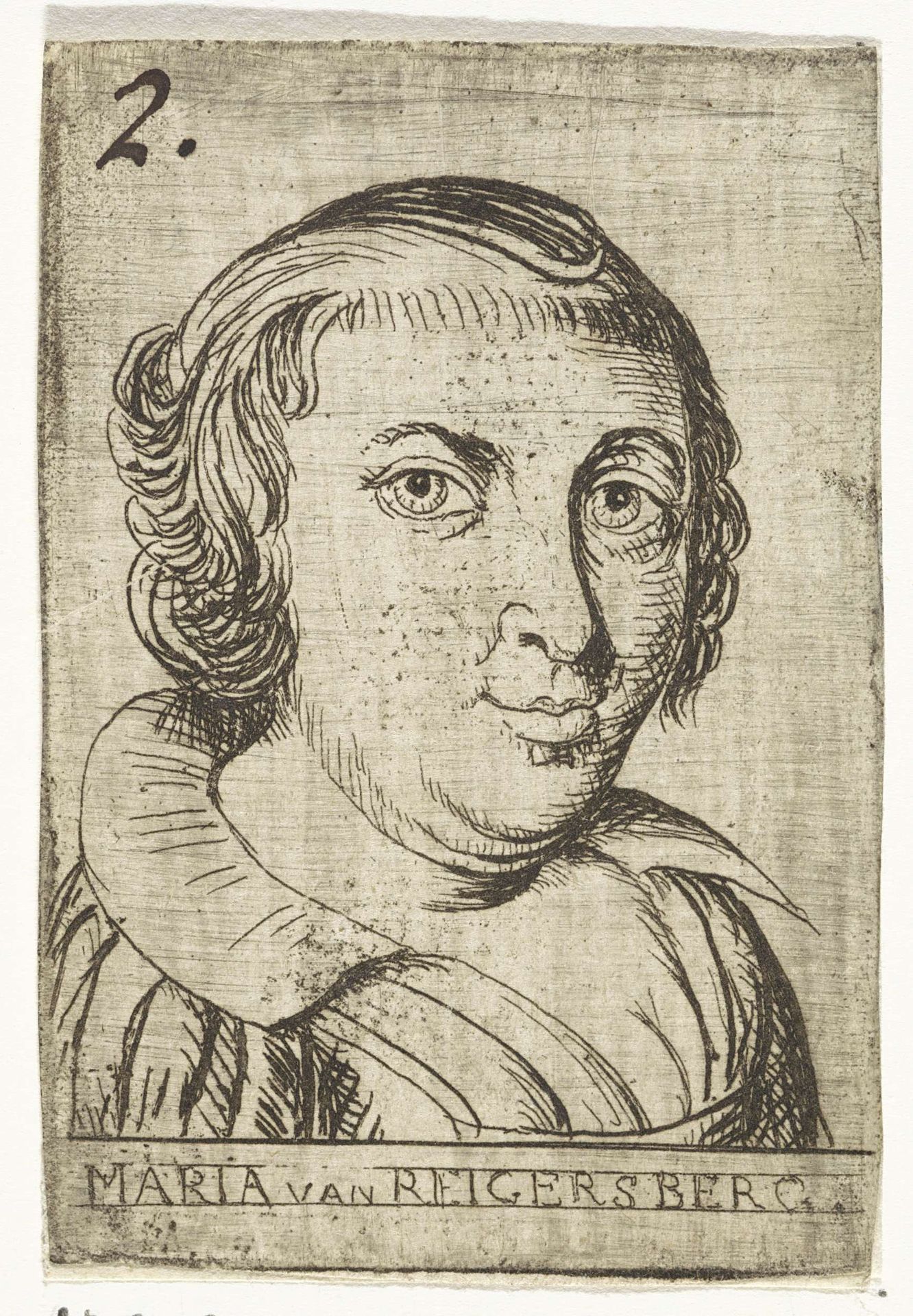 Portret van Maria van Reigersberg by Rienk Jelgerhuis