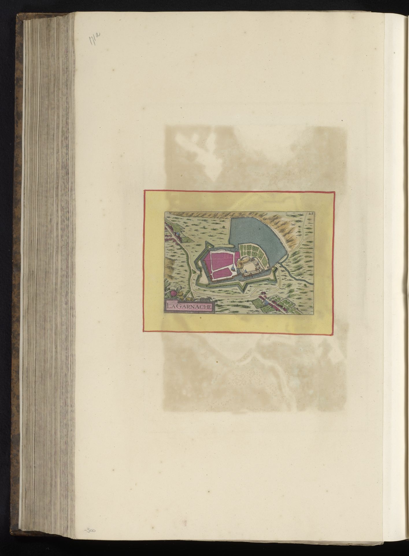 Plattegrond van La Garnache by Anonymous