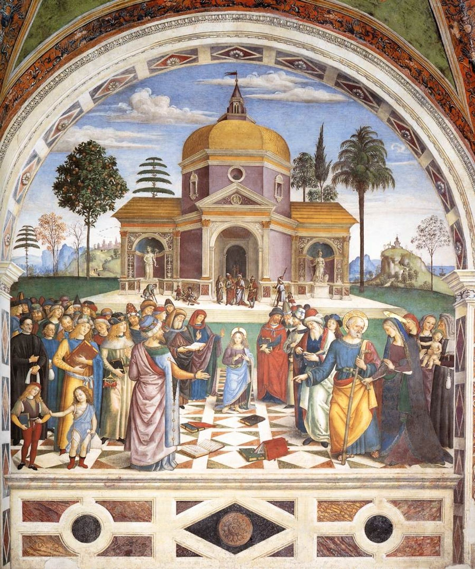 Christ among the Doctors by Pinturicchio