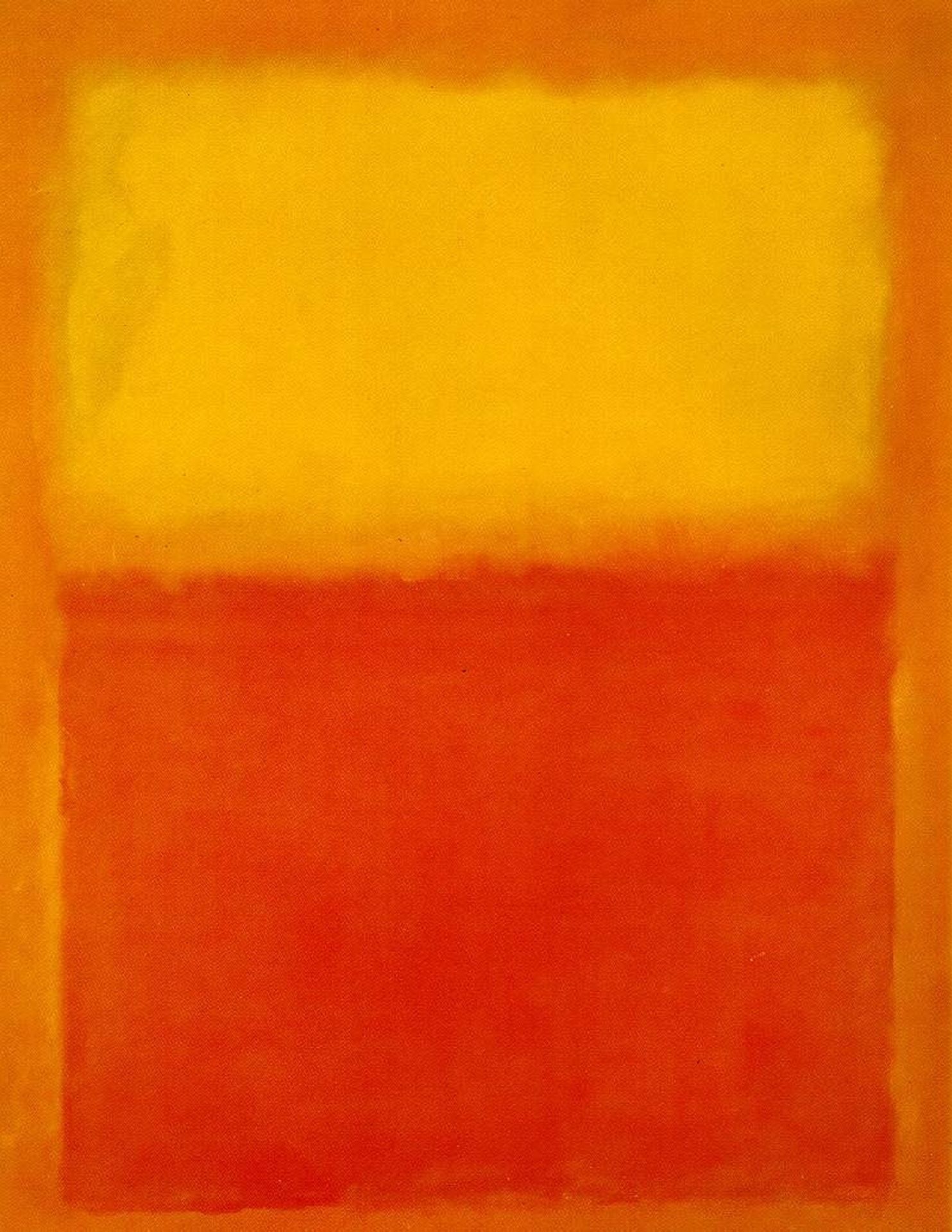 Orange and Yellow by Mark Rothko