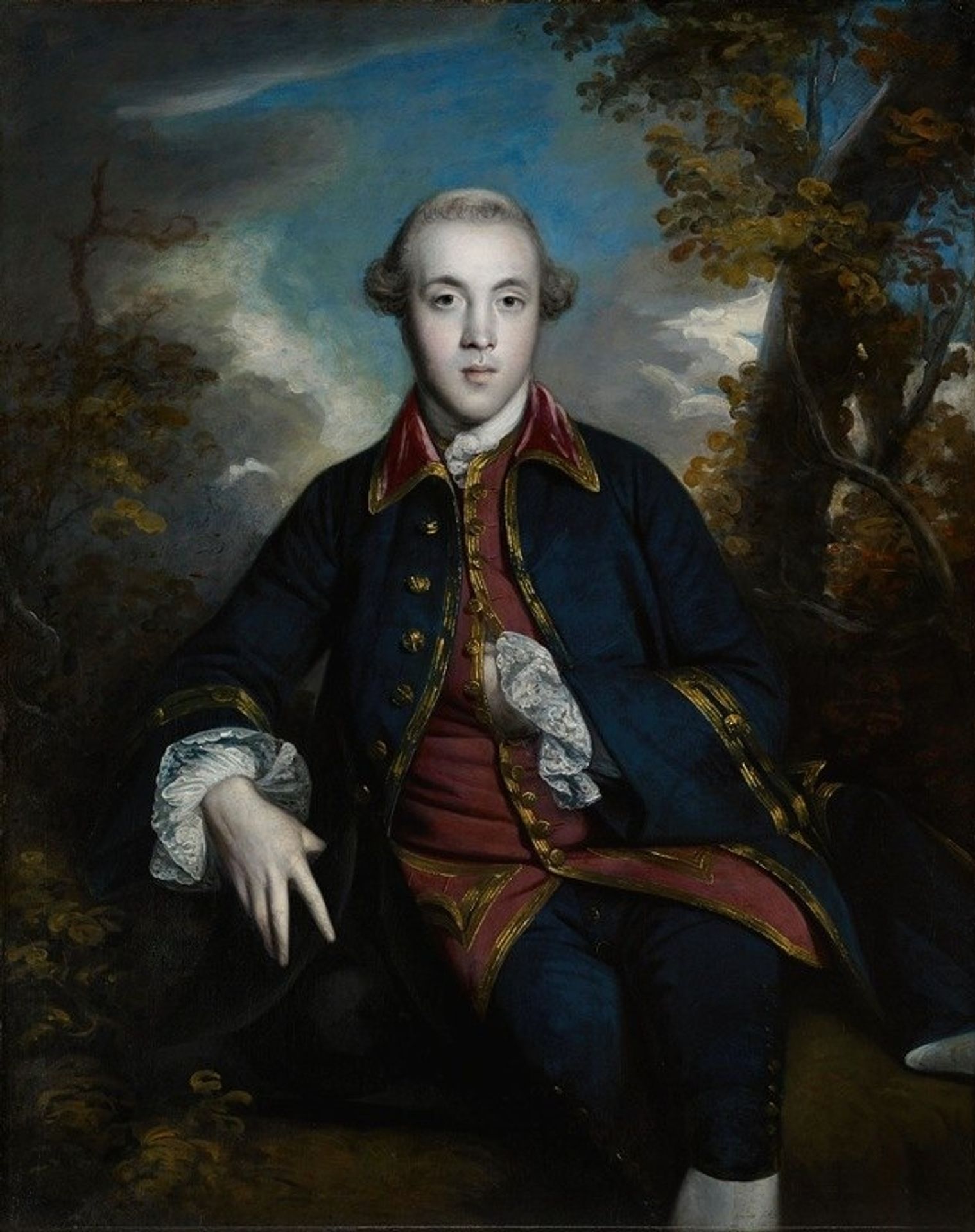 Portrait of Charles Brandling by Joshua Reynolds