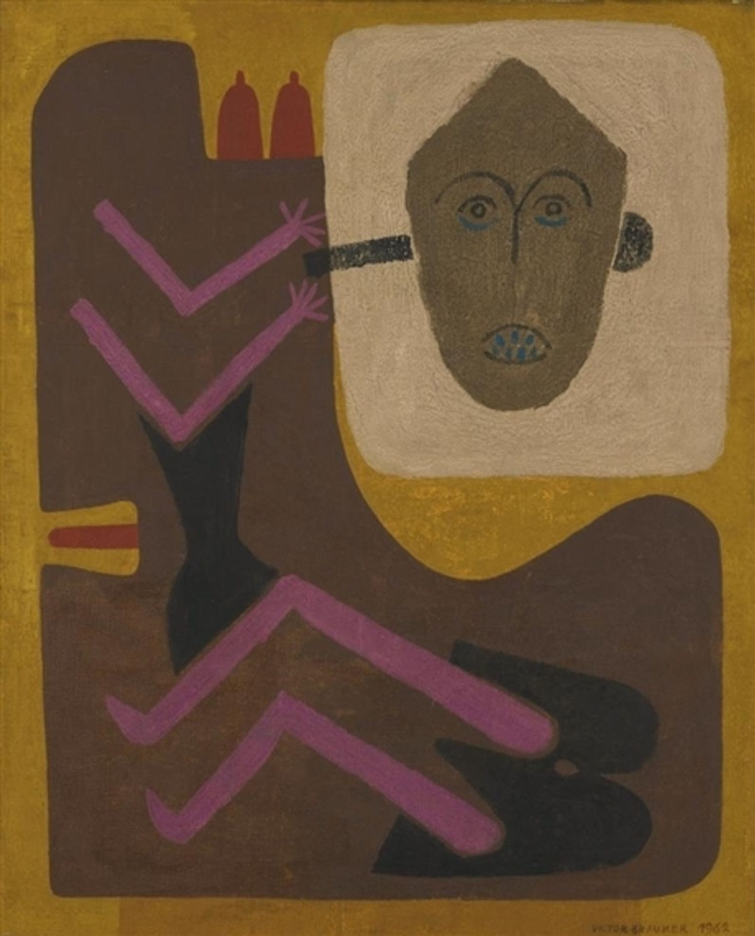 Exercise prénuptial by Victor Brauner