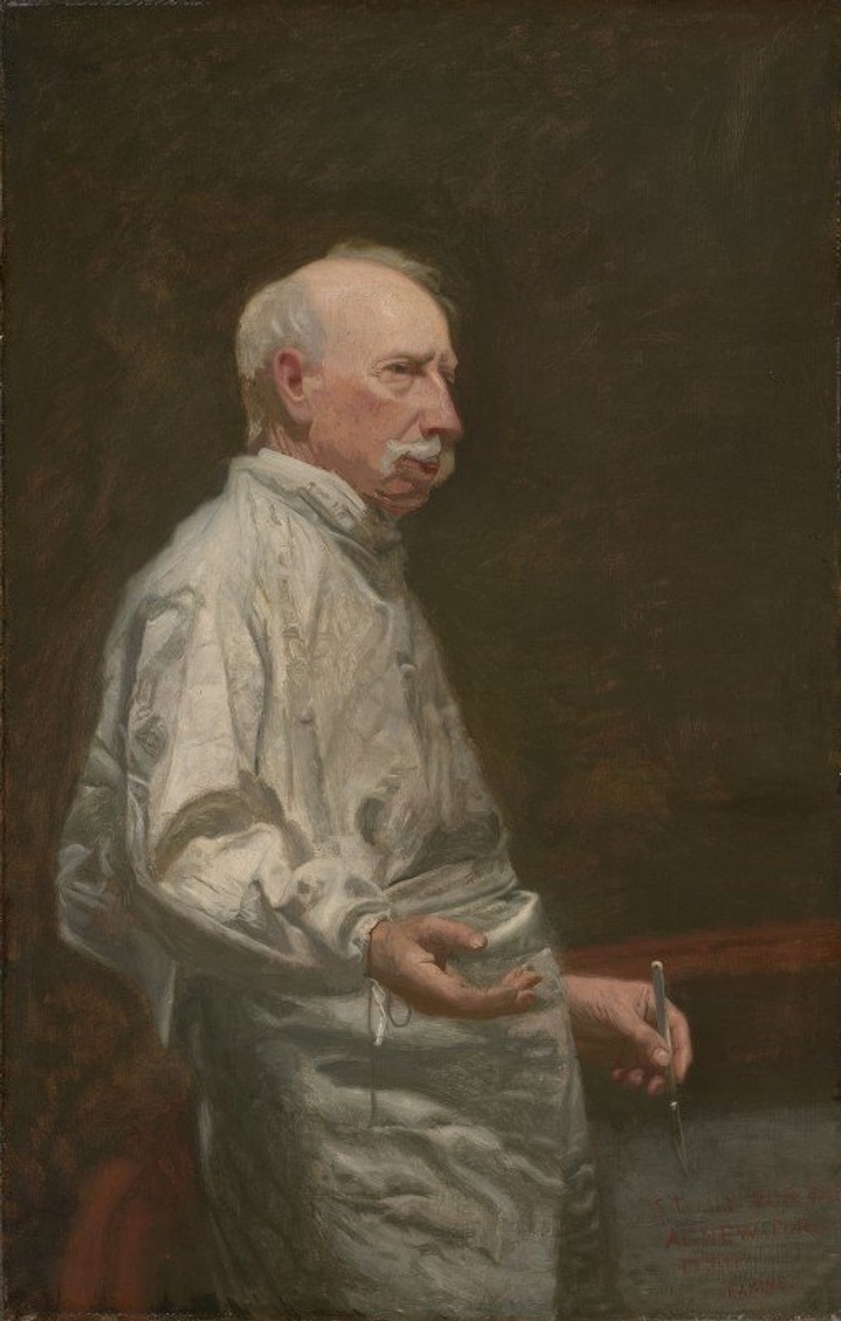 Dr. David Hayes Agnew by Thomas Eakins