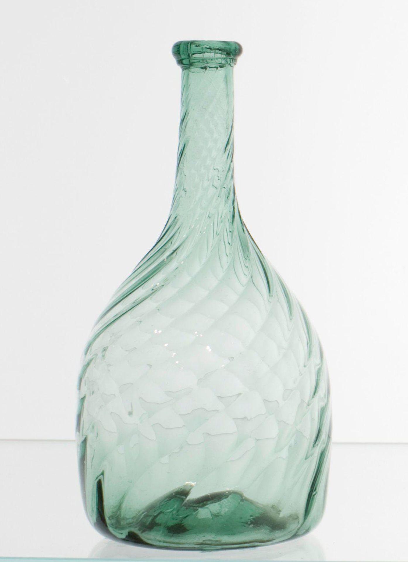 Club Bottle by Mantua Glass Company
