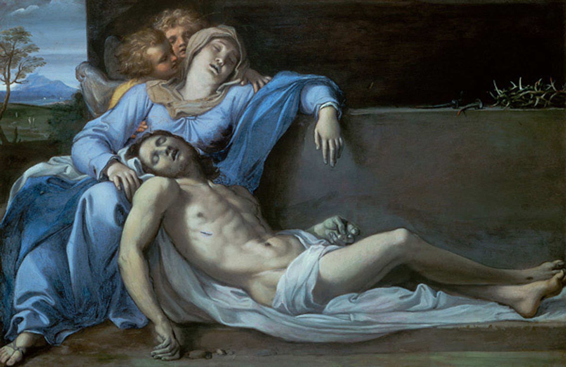 Pietà by Annibale Carracci