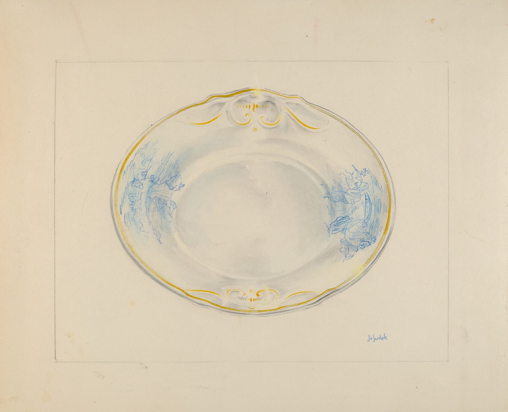Pie Dish by Joseph Sudek