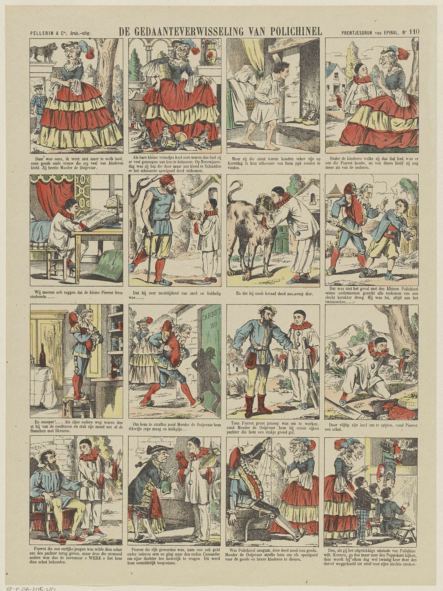 De gedaanteverwisseling van Polichinel by Pellerin & Cie.