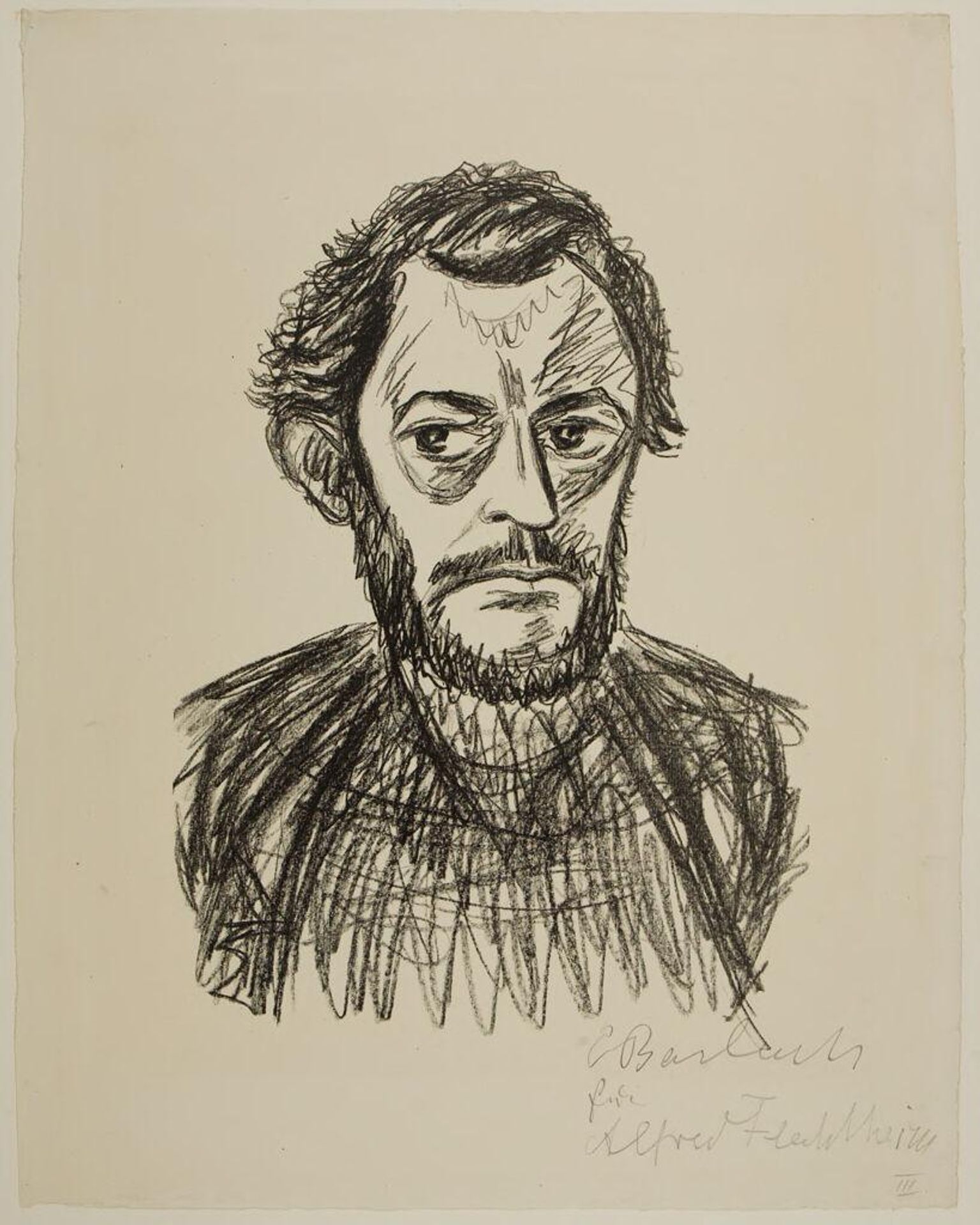 Self-portrait III by Ernst Barlach