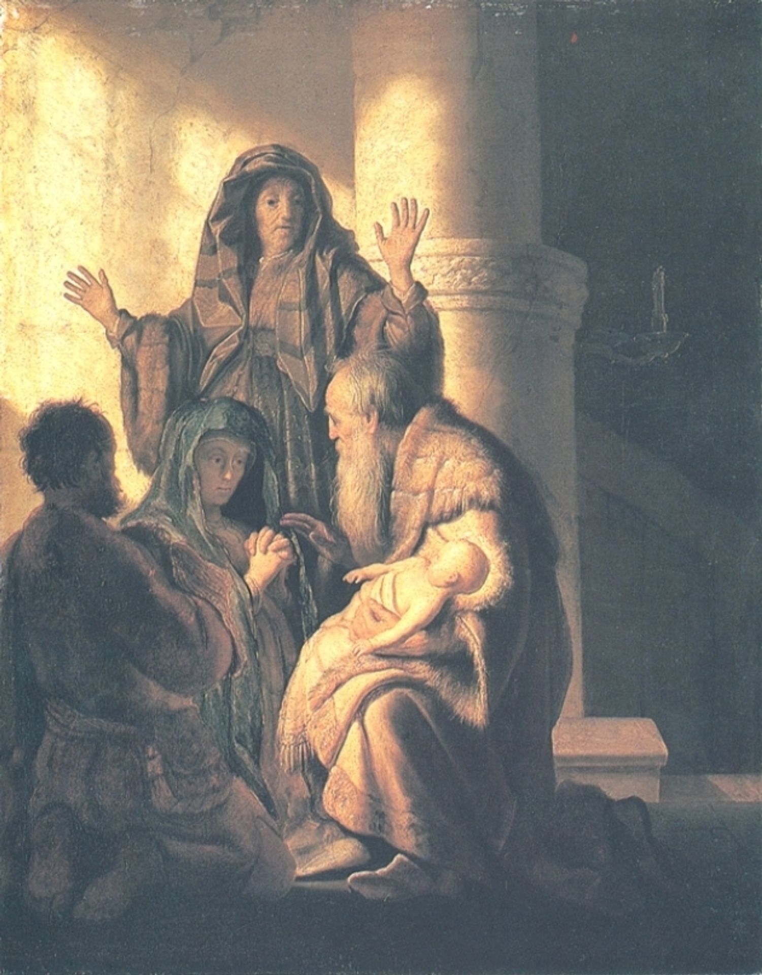 Presentation in the Temple by Rembrandt van Rijn