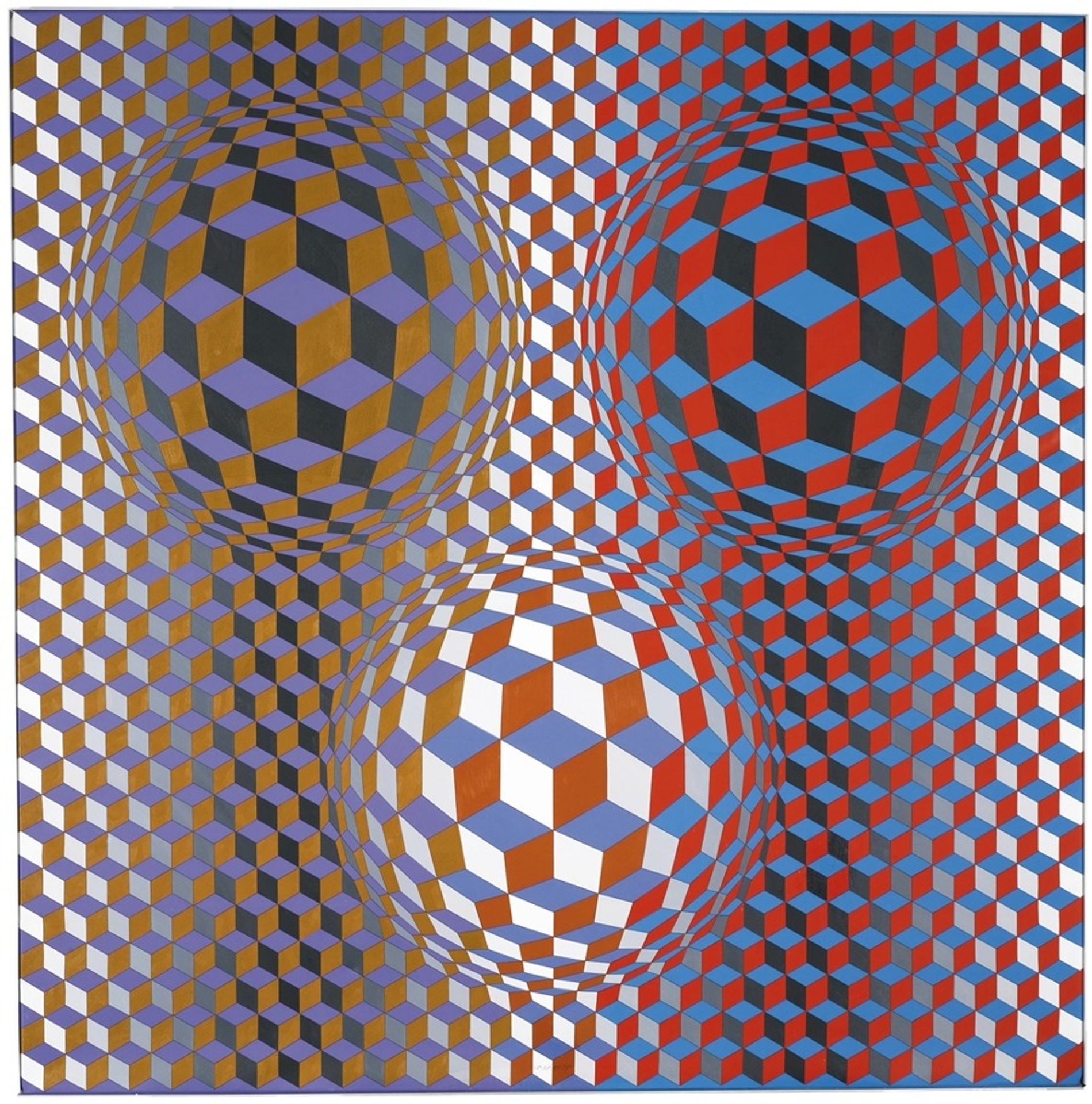 Nebulus by Victor Vasarely