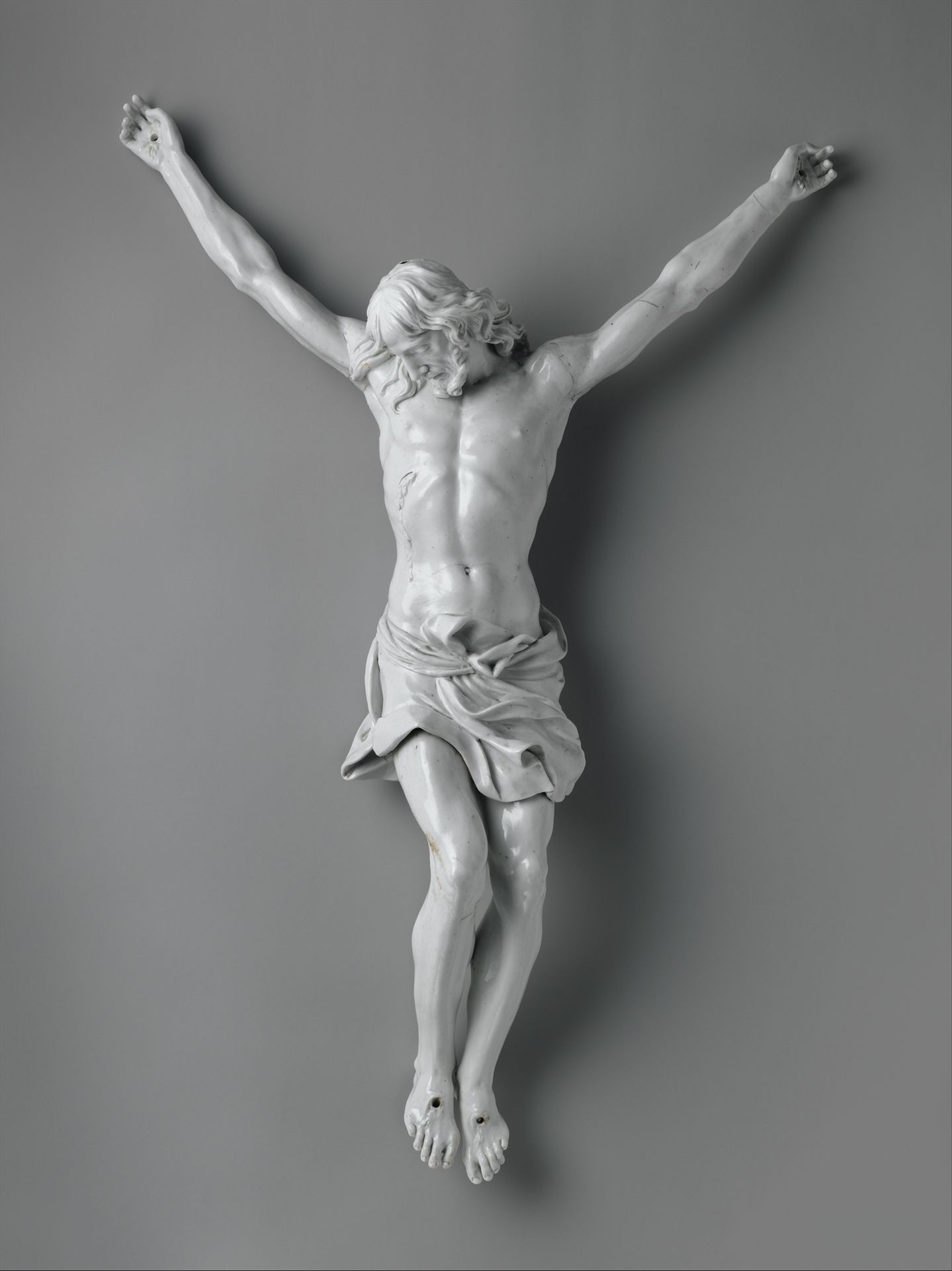 Corpus from a crucifix by Doccia Porcelain Manufactory