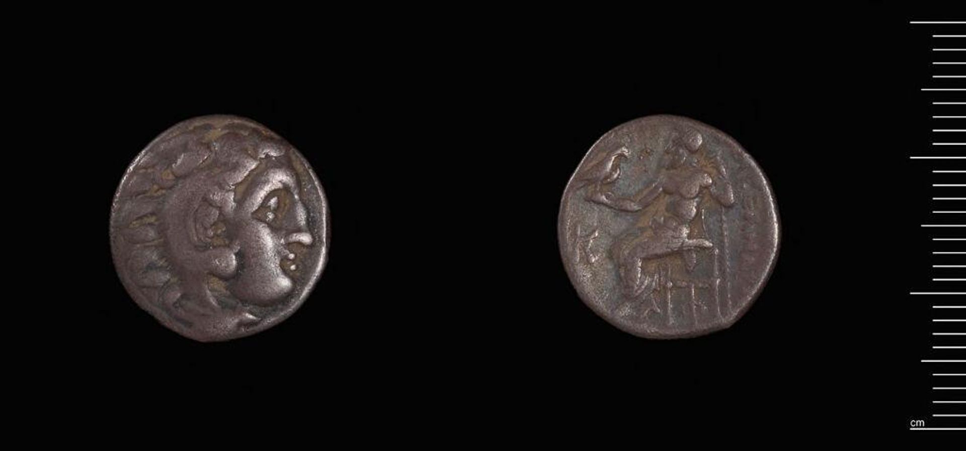 Drachm of Alexander the Great, Kolophon(?) by Alexander III, the Great