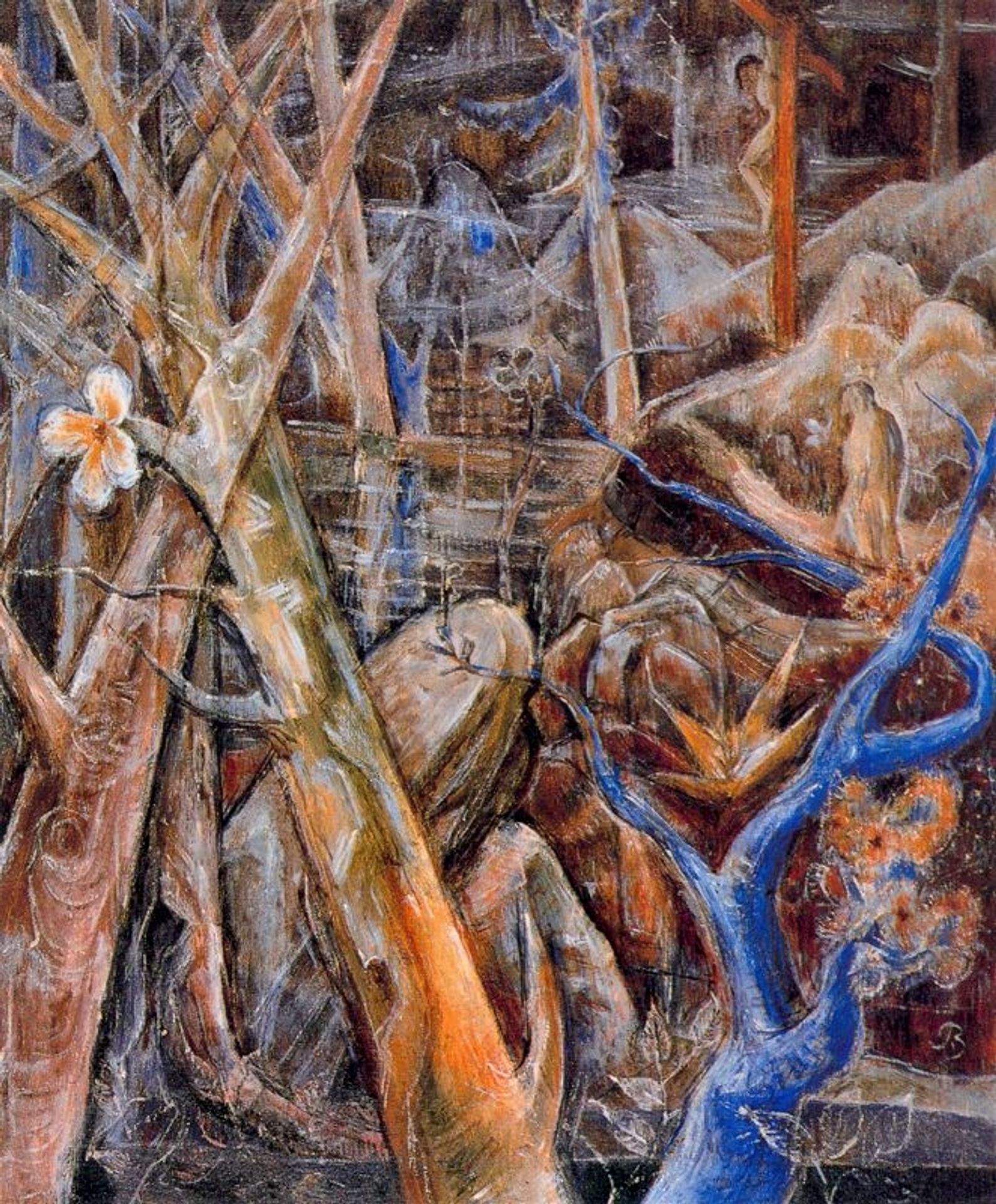 The Blue Bough by Albert Bloch