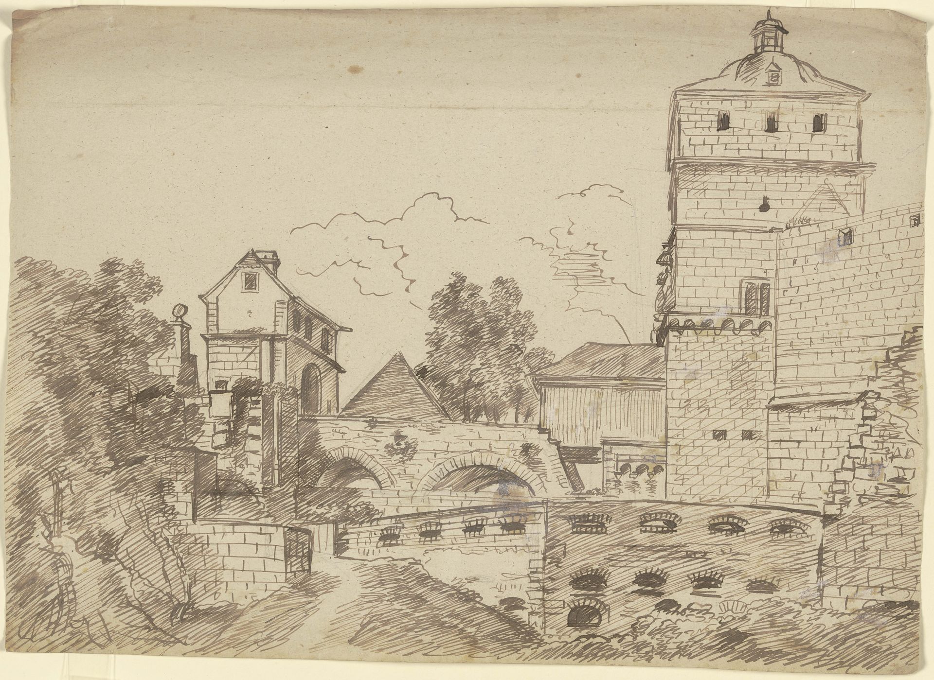 Fortifications by Franz Kobell