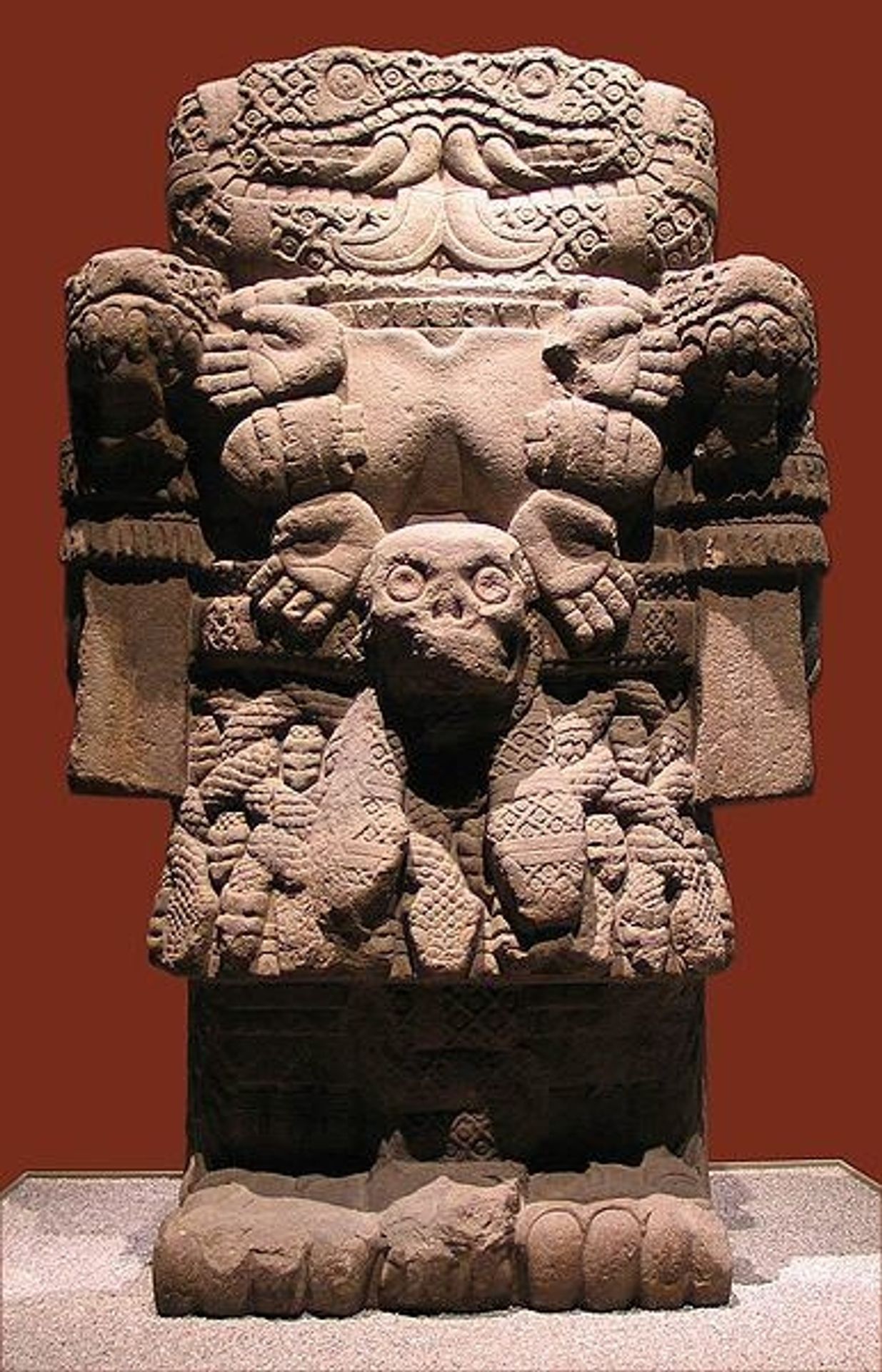 Coatlicue ('Serpent Skirt') by Aztec Art