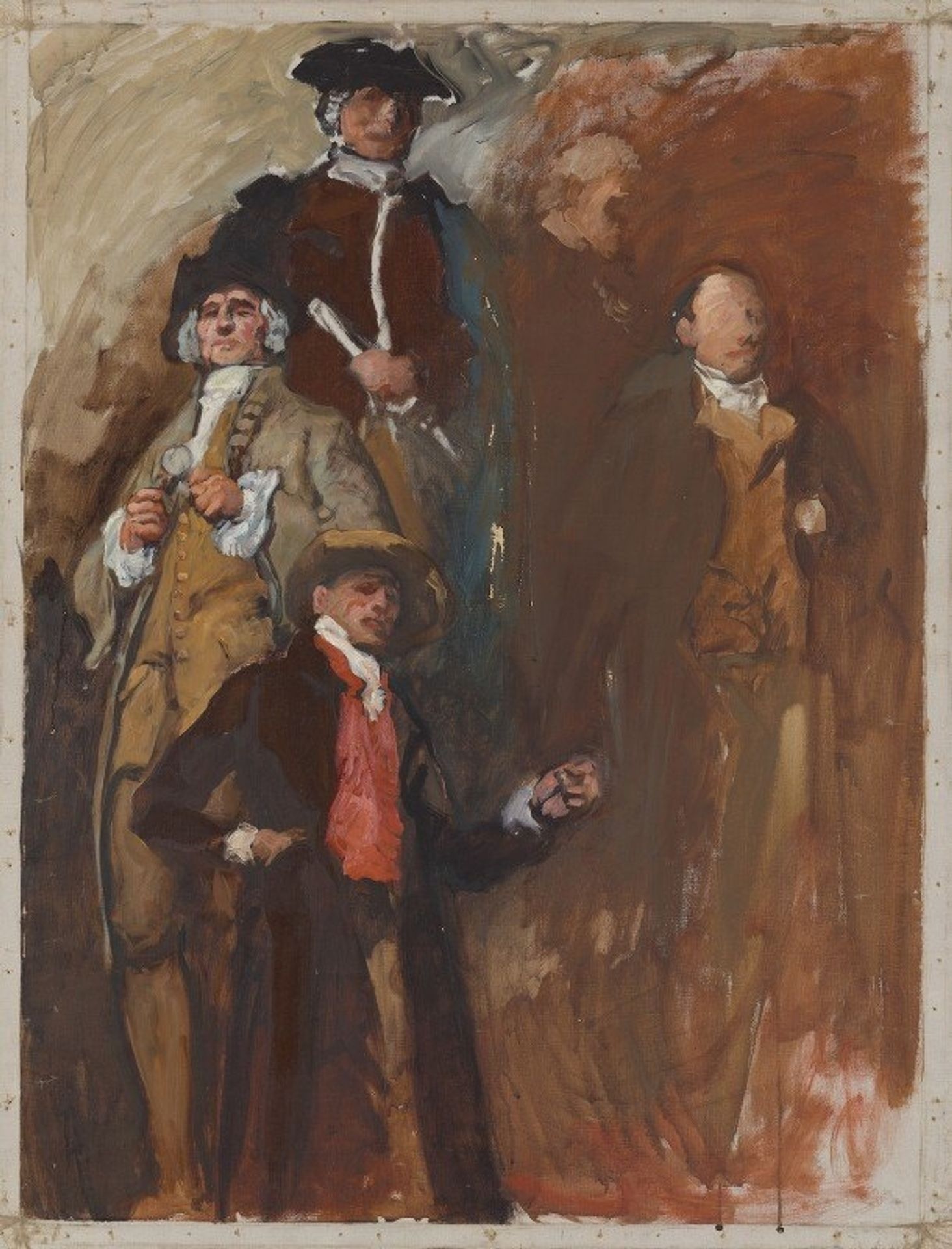 Figure Study, for The Apotheosis of Pennsylvania, House of Representatives Chamber, Pennsylvania State Capitol, Harrisburg by Edwin Austin Abbey