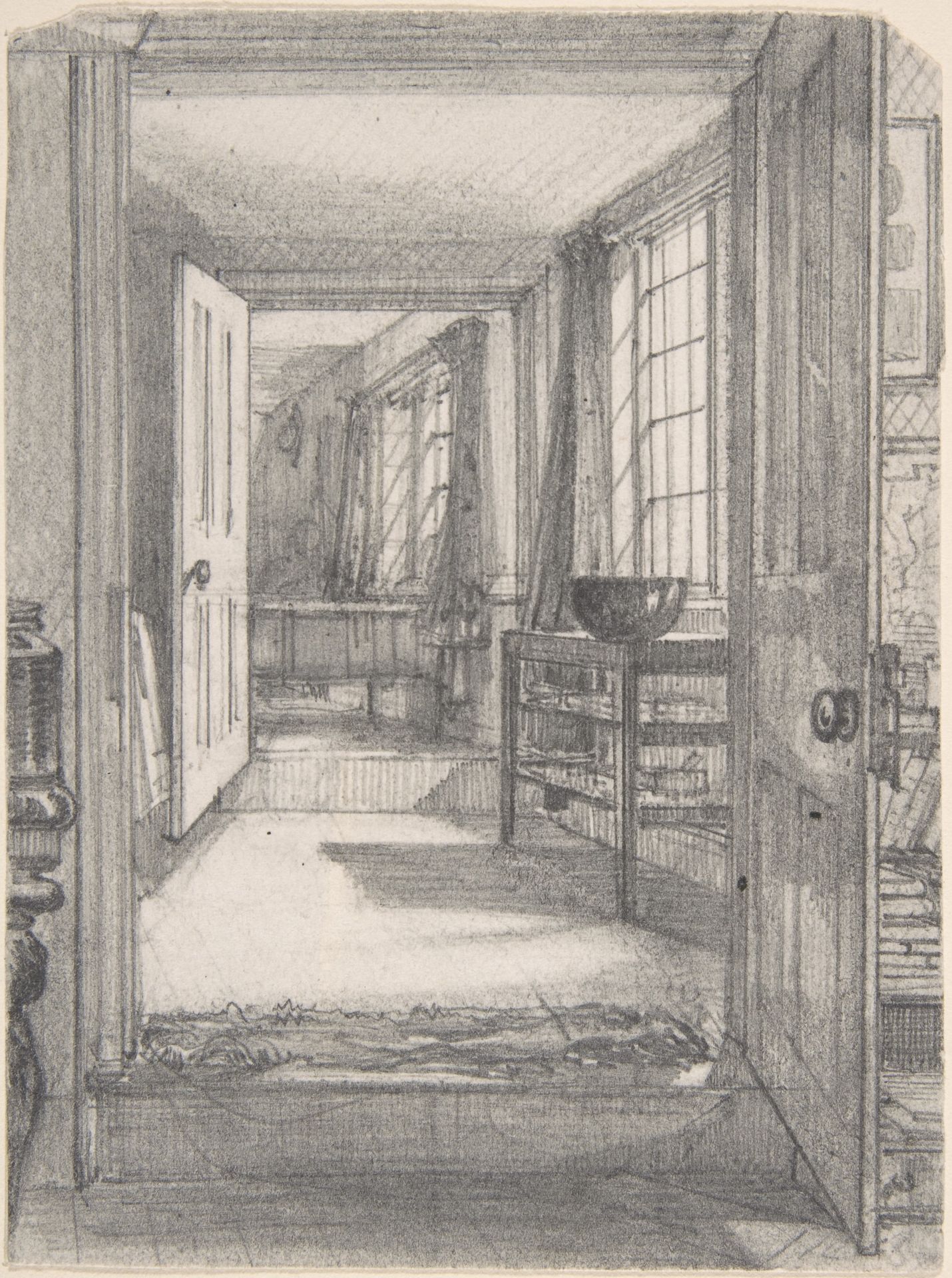 A Cottage Parlour by Sir Francis Seymour Haden