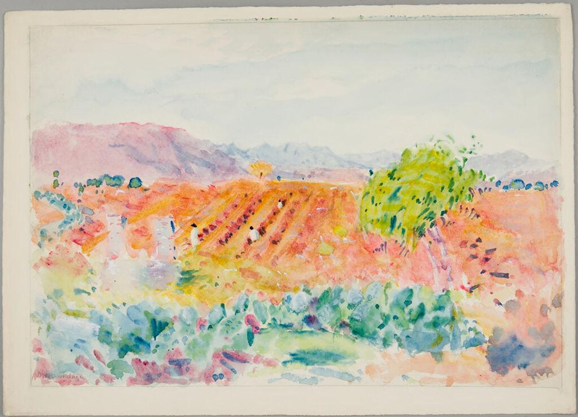 Landscape, Malaga, Spain by Denman Waldo Ross