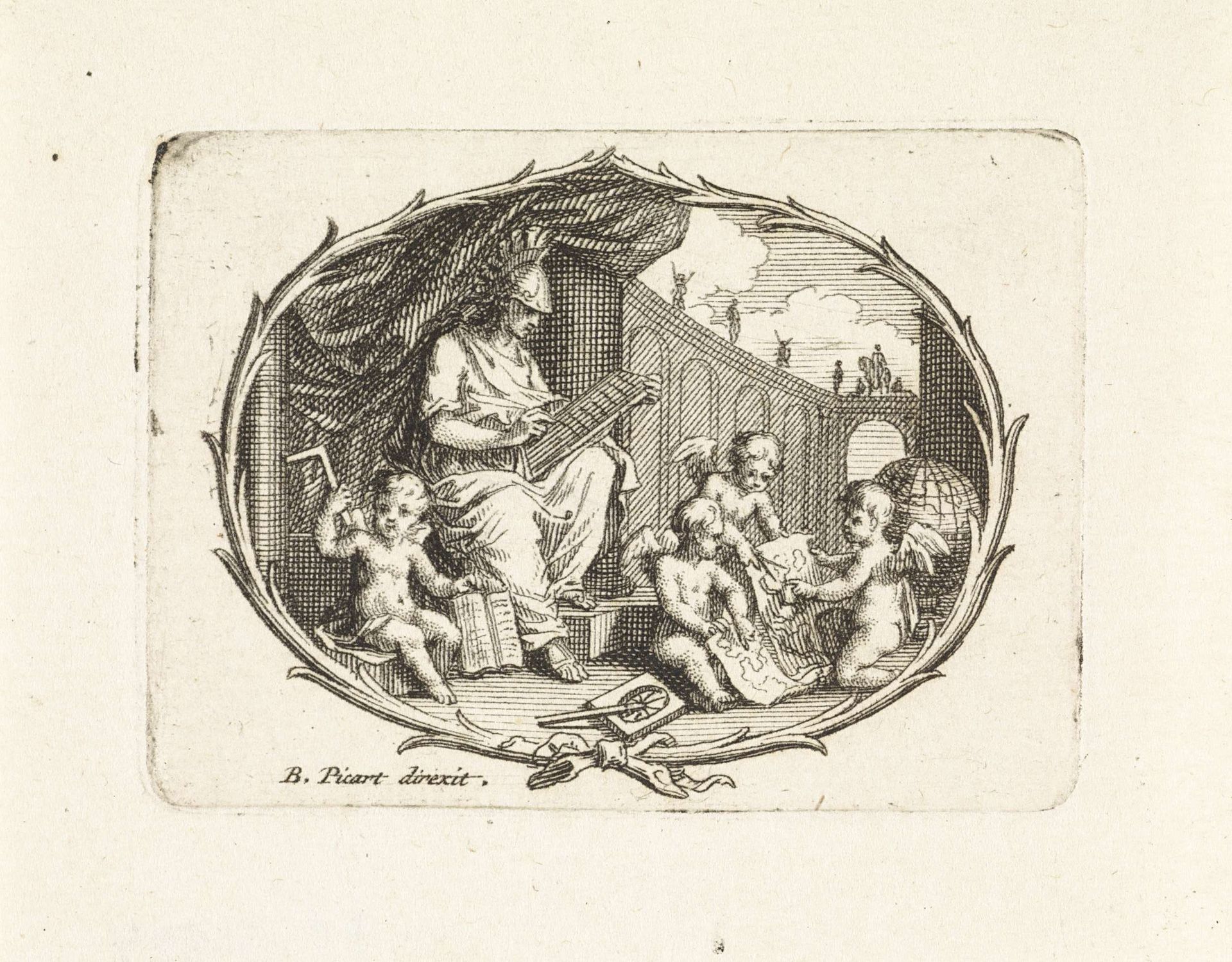 Minerva by Bernard Picart