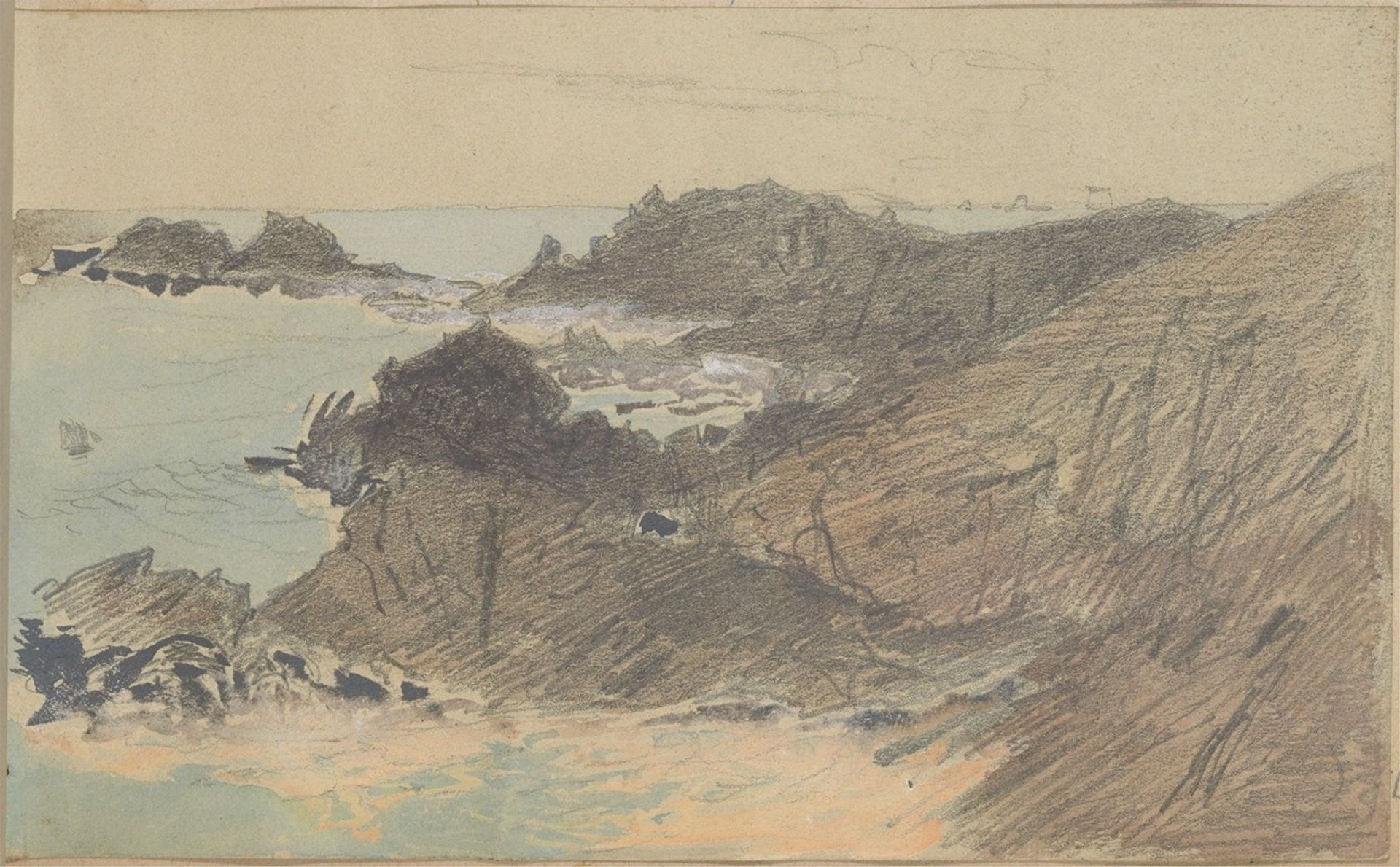 Rocky Coast by John Singer Sargent