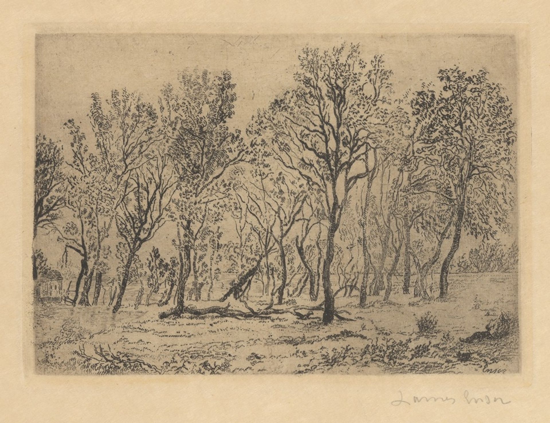 Bosje by James Ensor