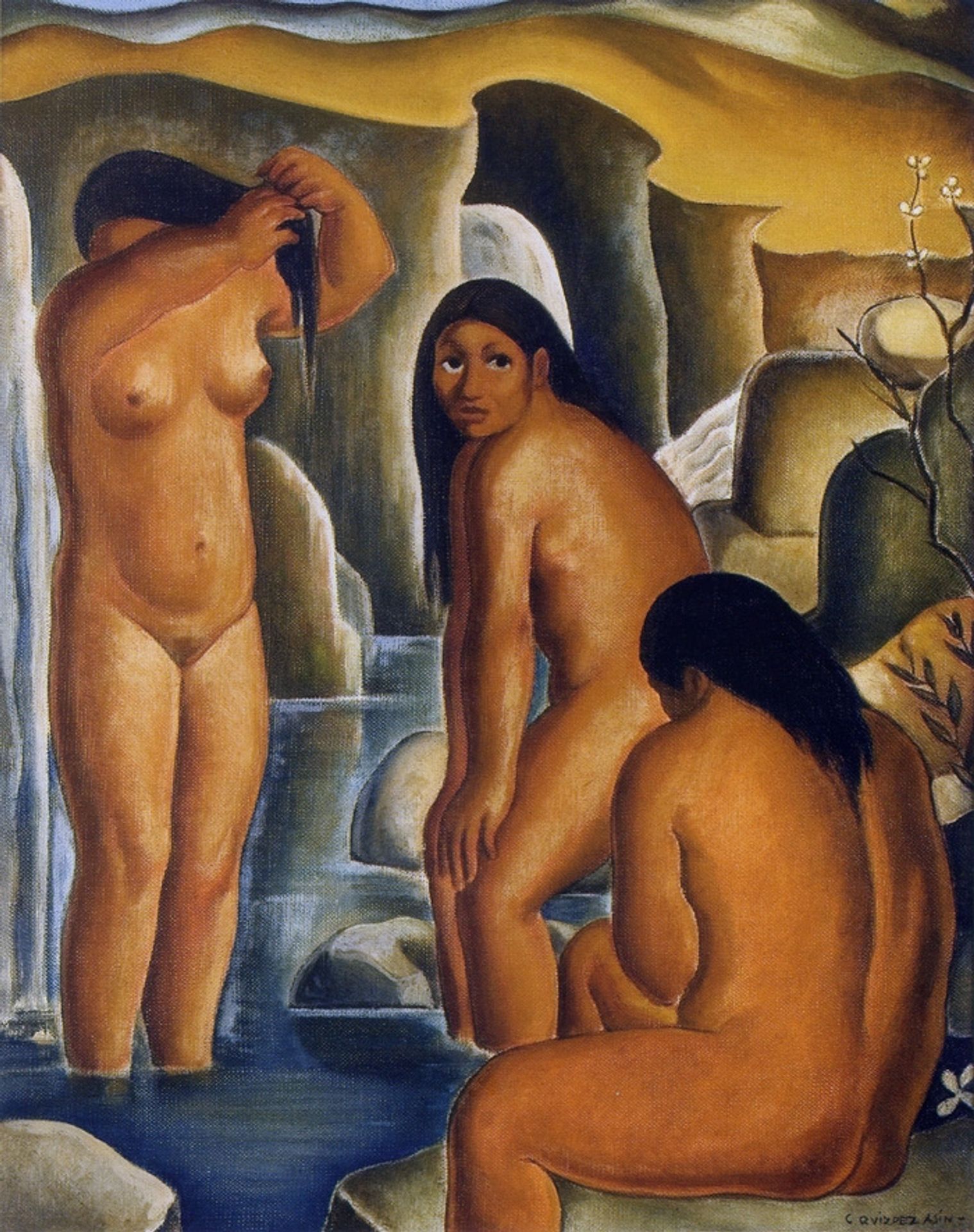 Las Bañistas by Carlos Quizpez Asín