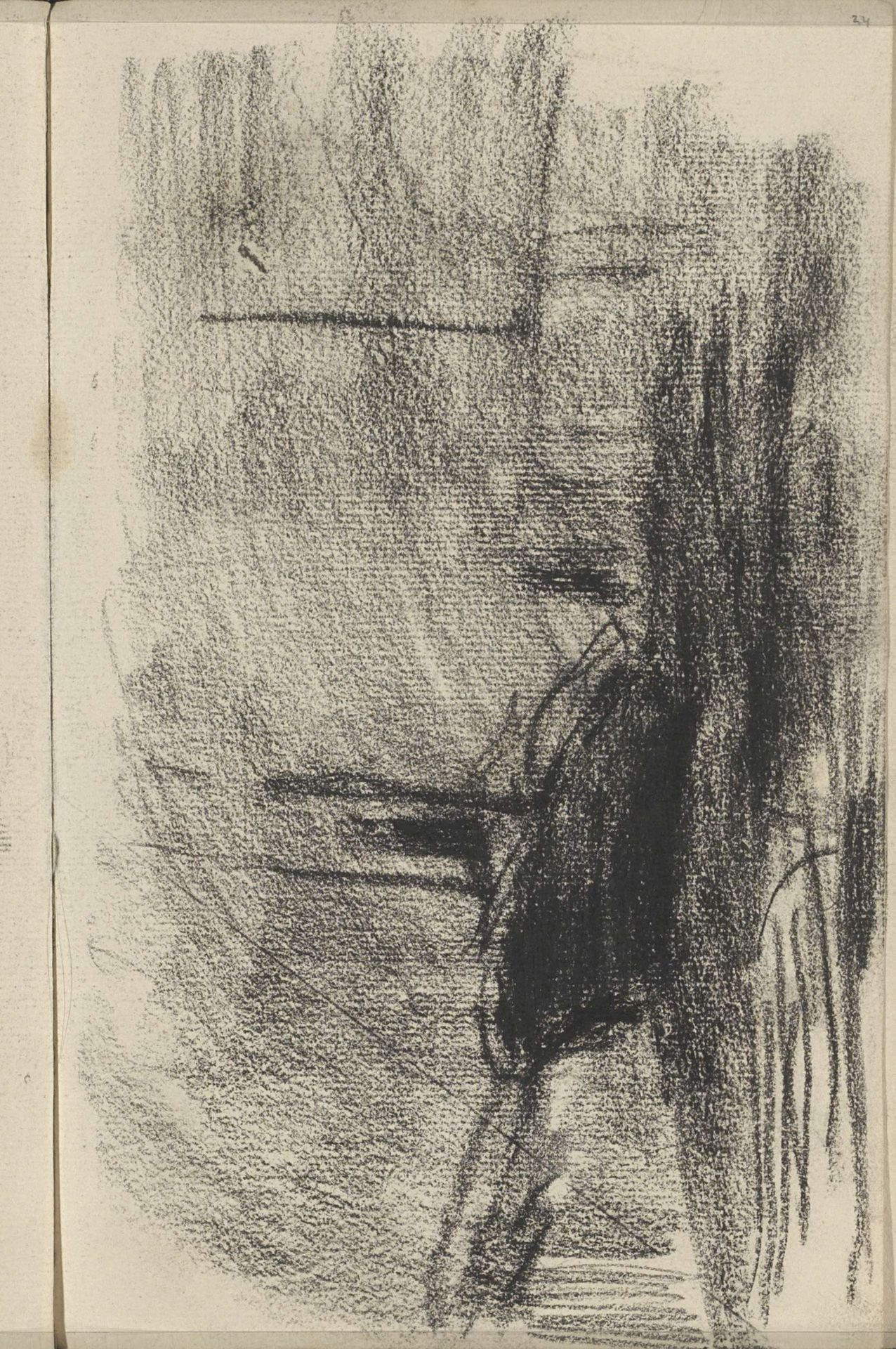 Schip bij een kade by George Hendrik Breitner