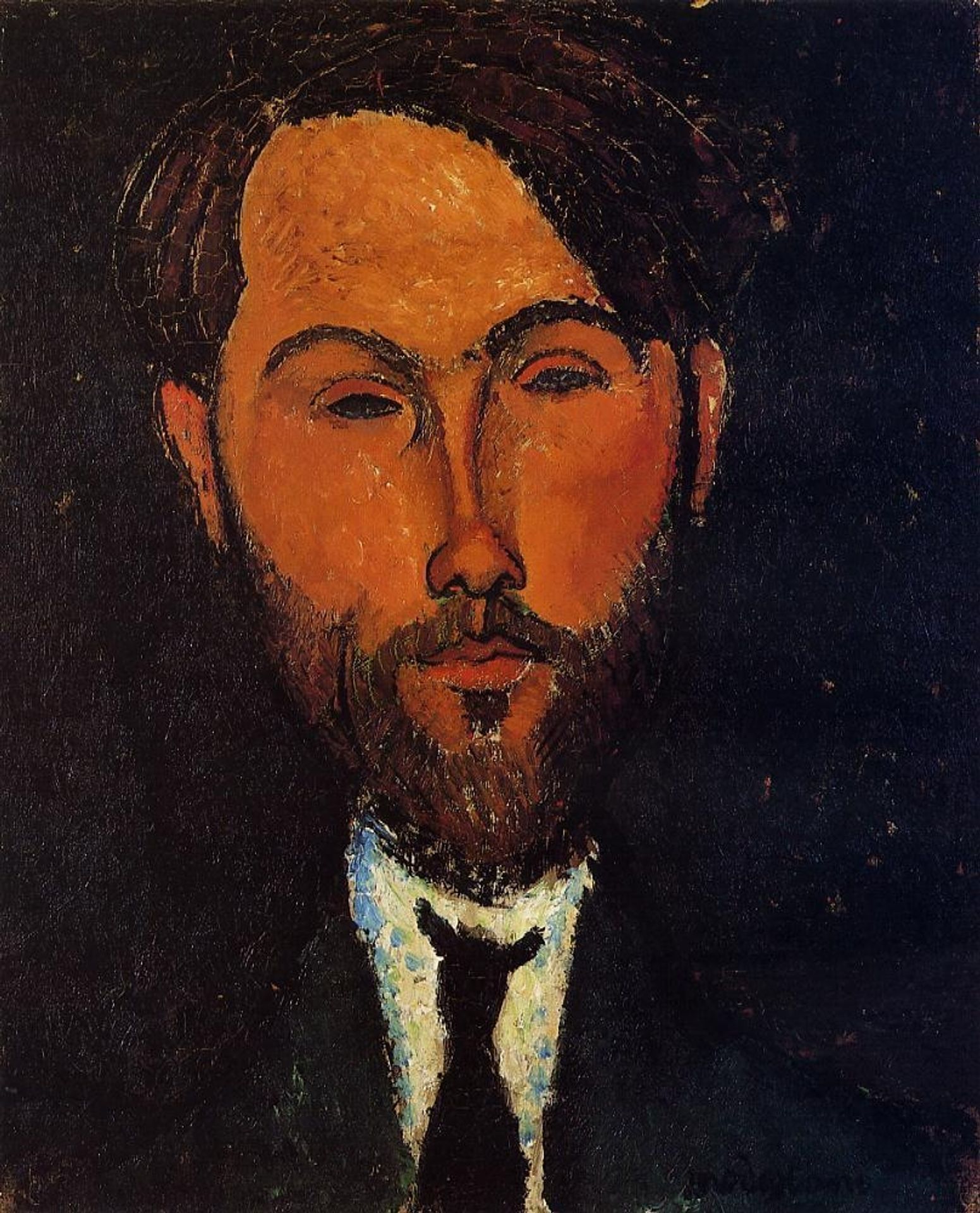 Portrait of Leopold Zborowski by Amedeo Modigliani