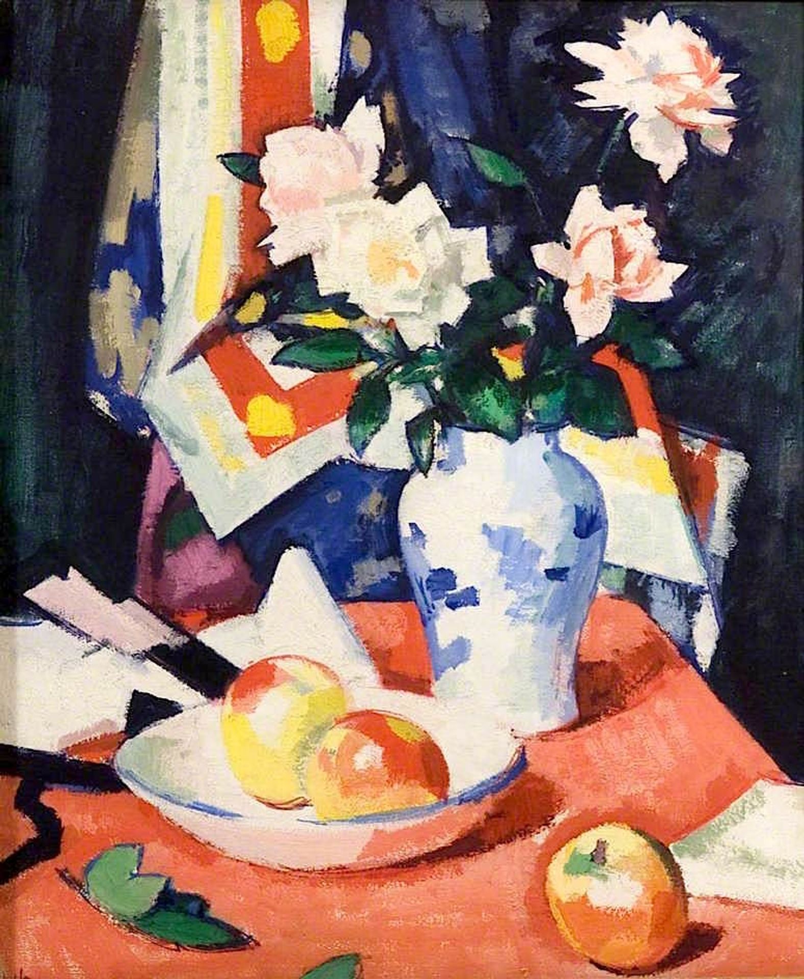 Roses and Still Life by Samuel Peploe