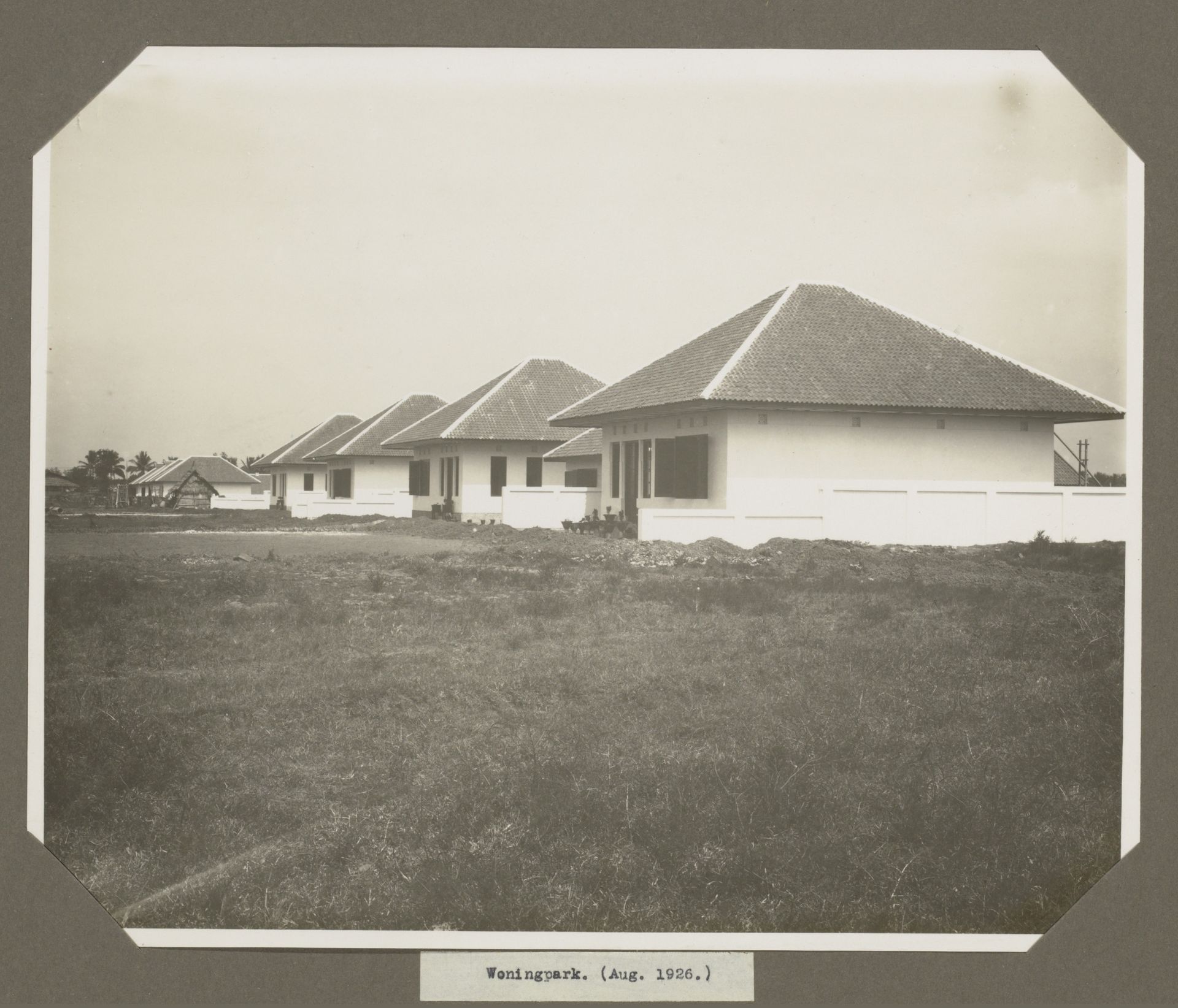 Woningpark. (Aug. 1926.) by Anonymous