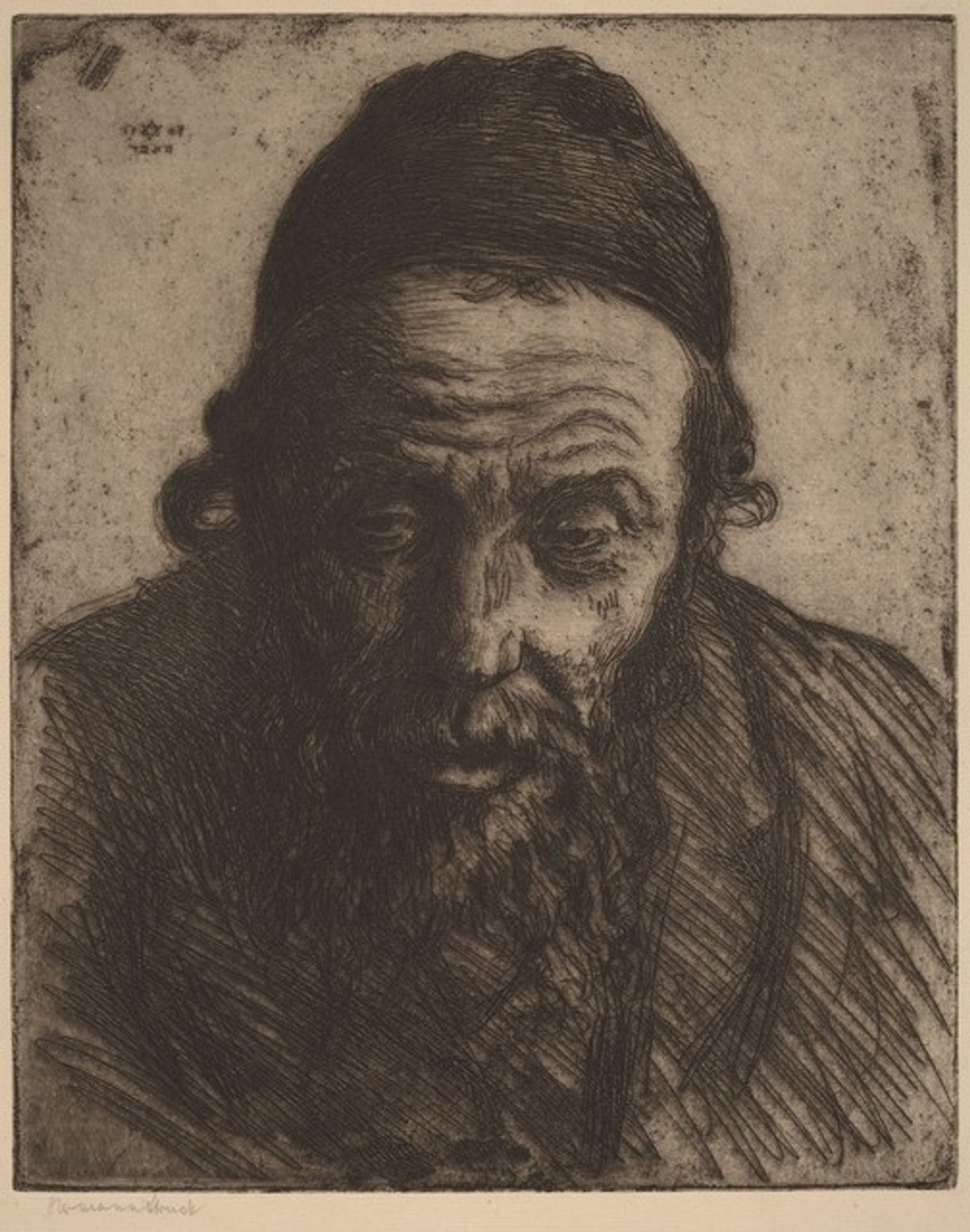 Jew from Warsaw by Hermann Struck
