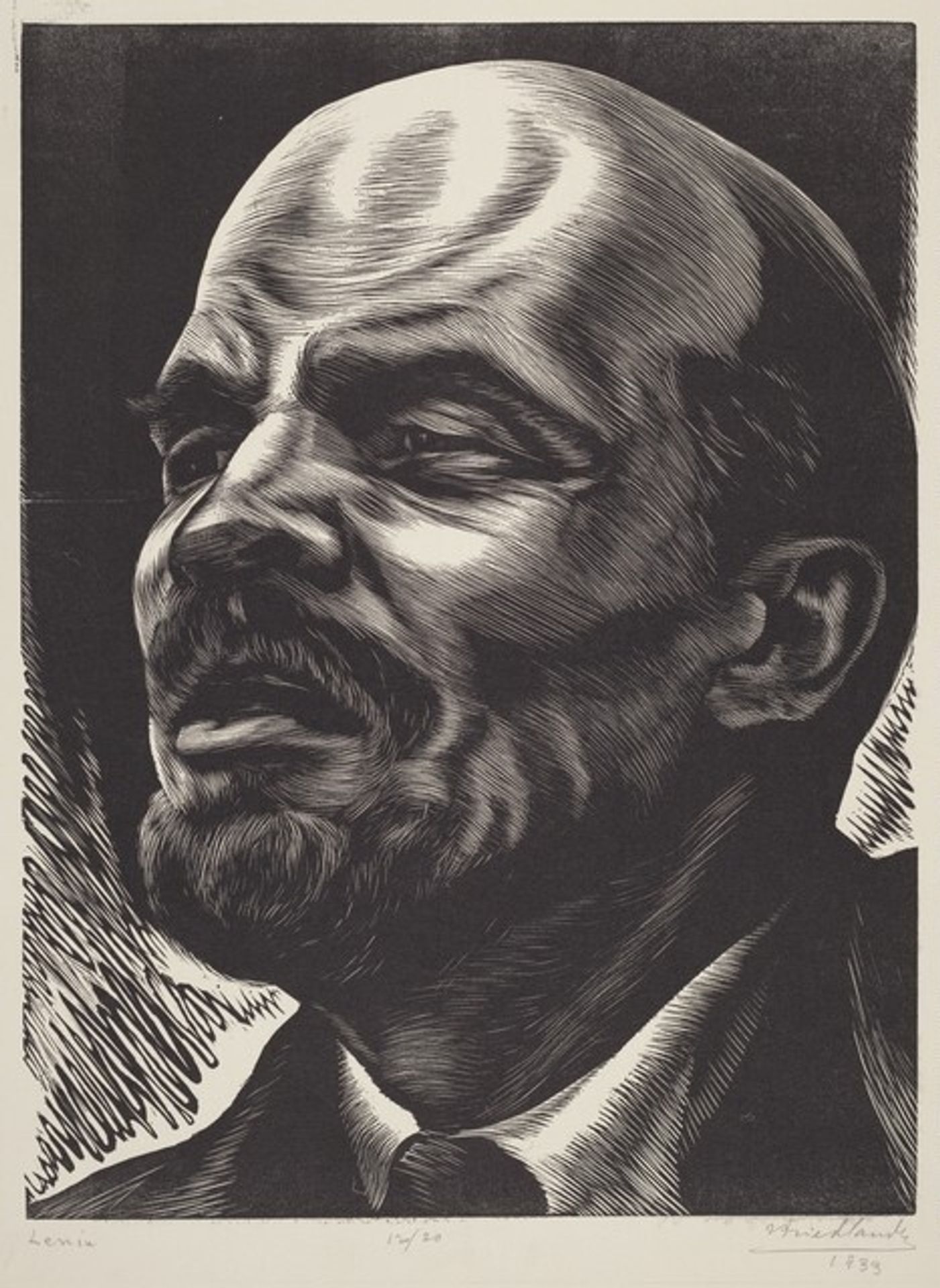 Lenin by Isac Friedlander