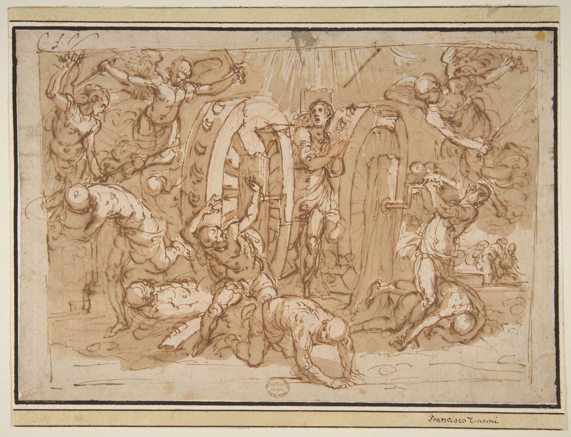 The Martyrdom of St. Catherine of Alexandria by Bernardino Poccetti