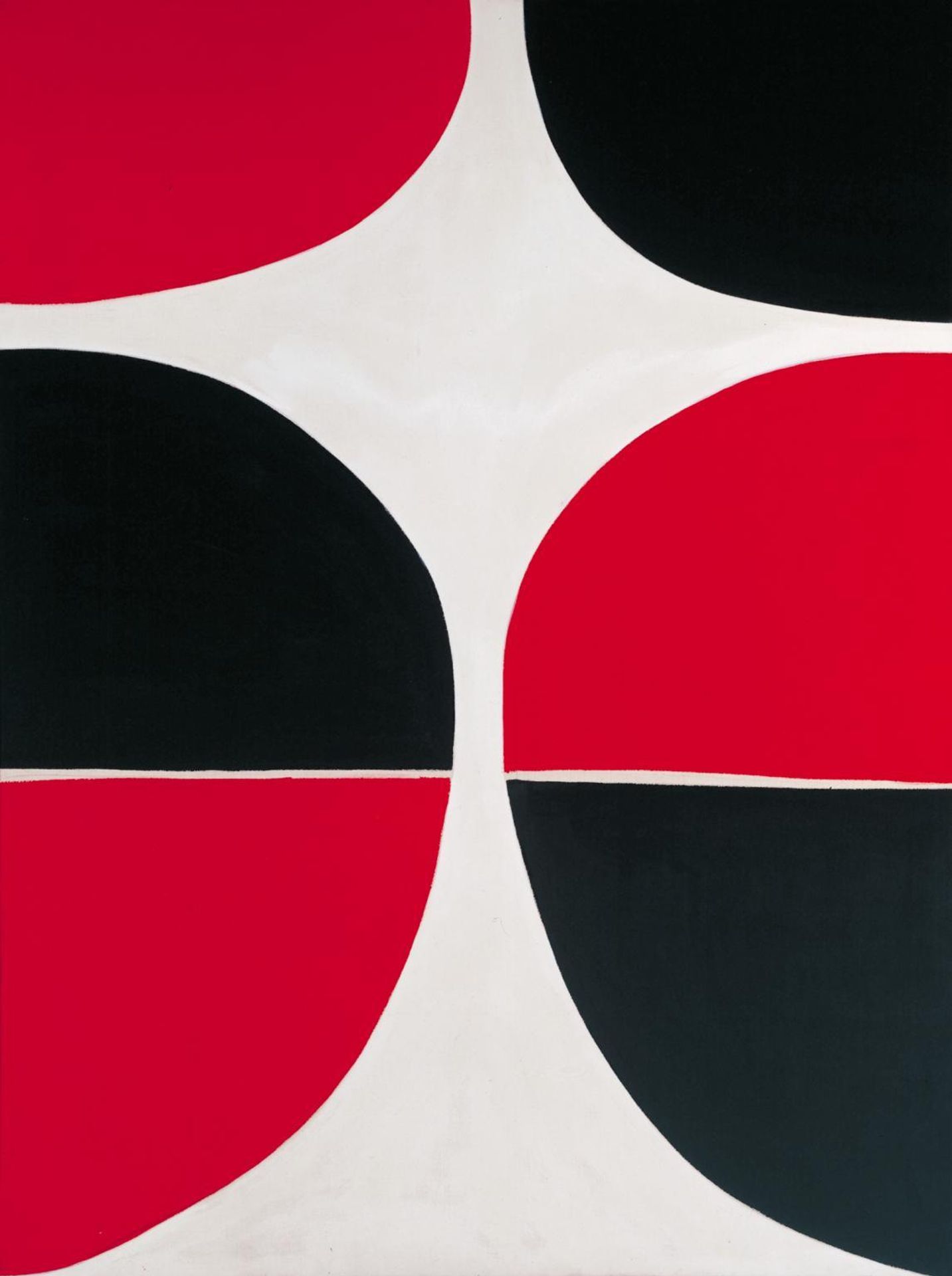 June, Red and Black by  Sir Terry Frost