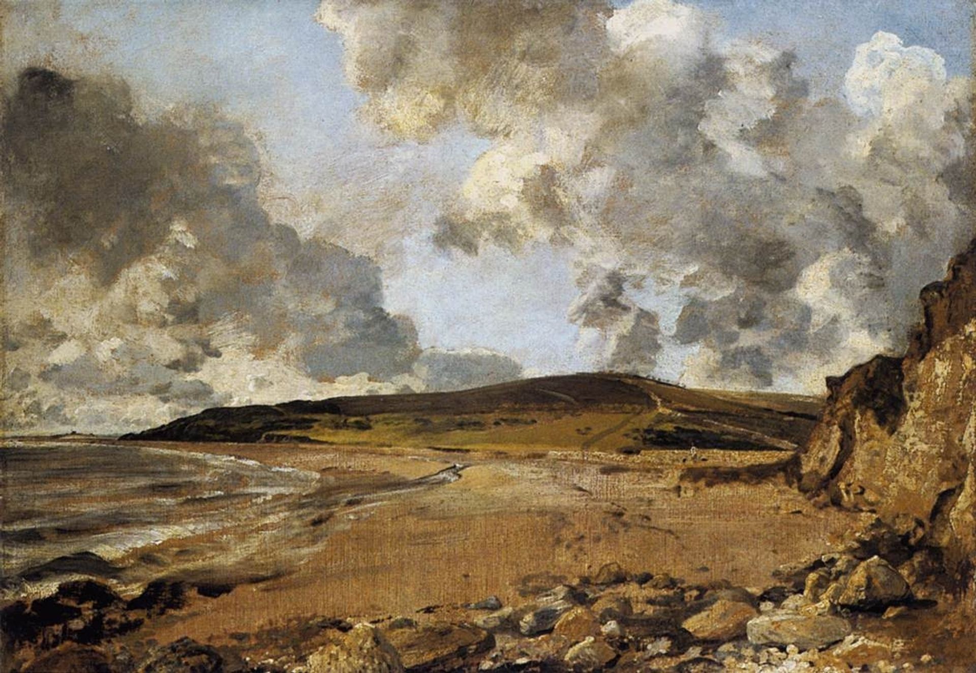 Weymouth Bay with Jordan Hill by John Constable