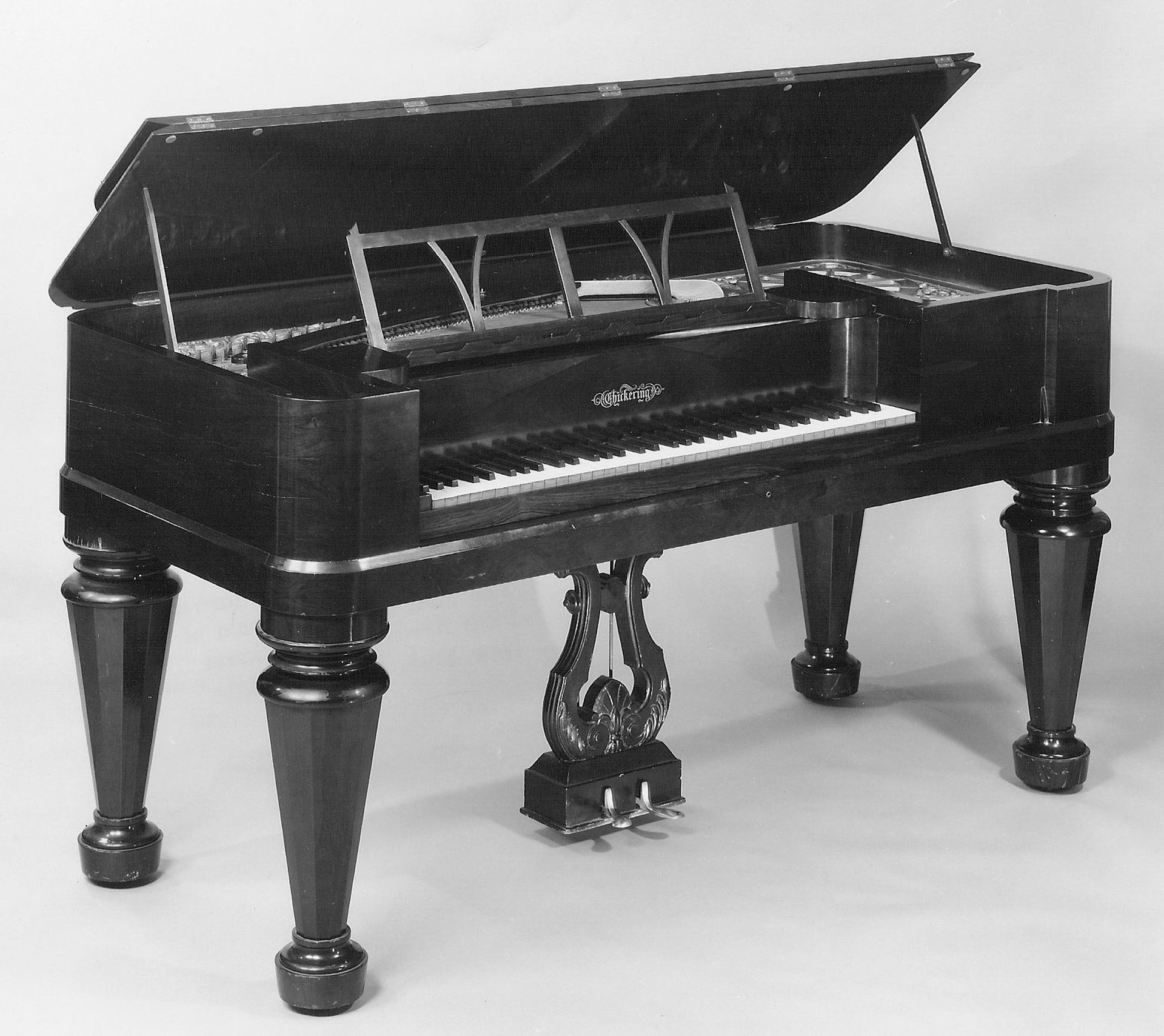 Square Piano by Jonas Chickering
