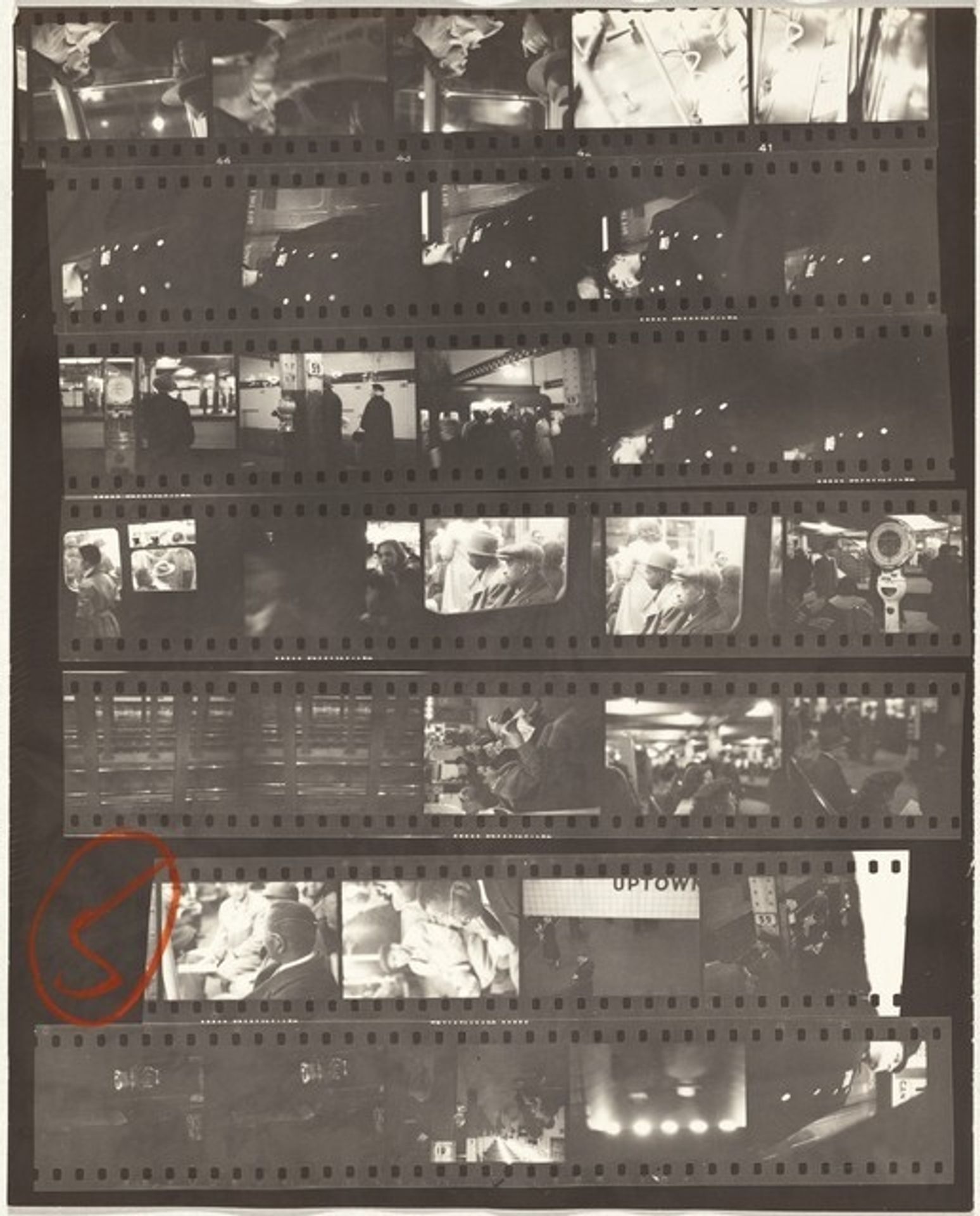 Subway 5 by Robert Frank