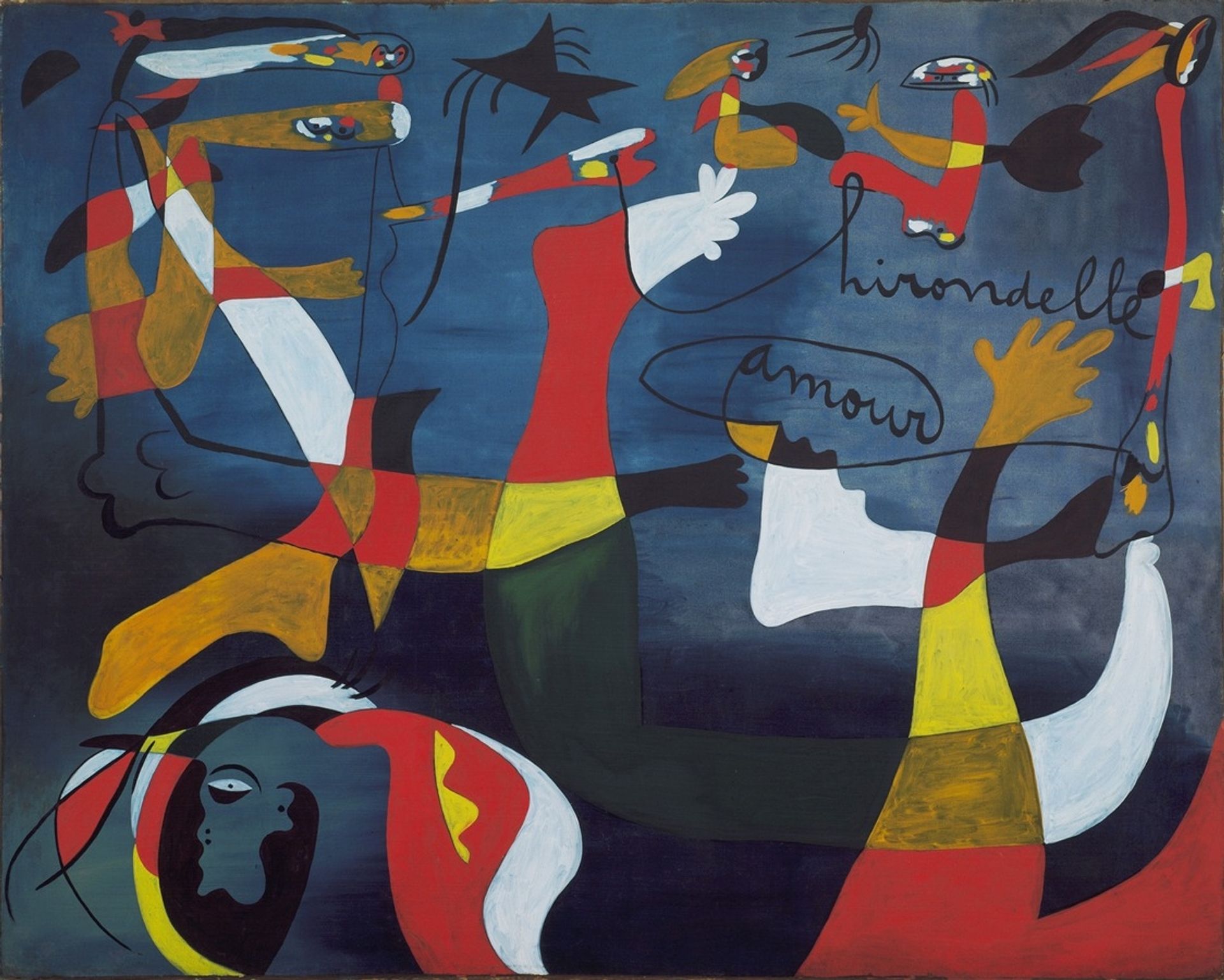 Hirondelle Amour by Joan Miró