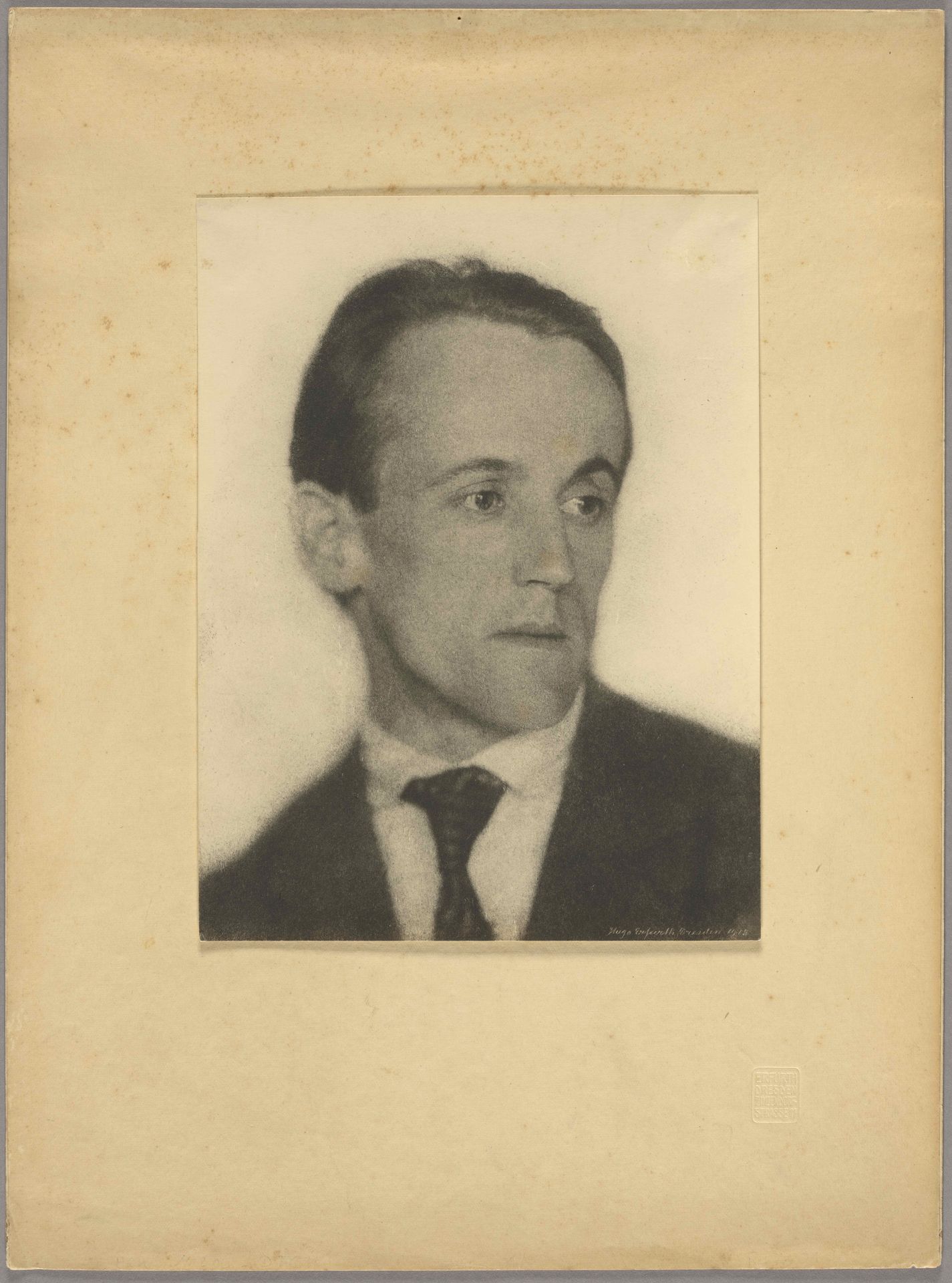 Otto Schubert, Dresden by Hugo Erfurth
