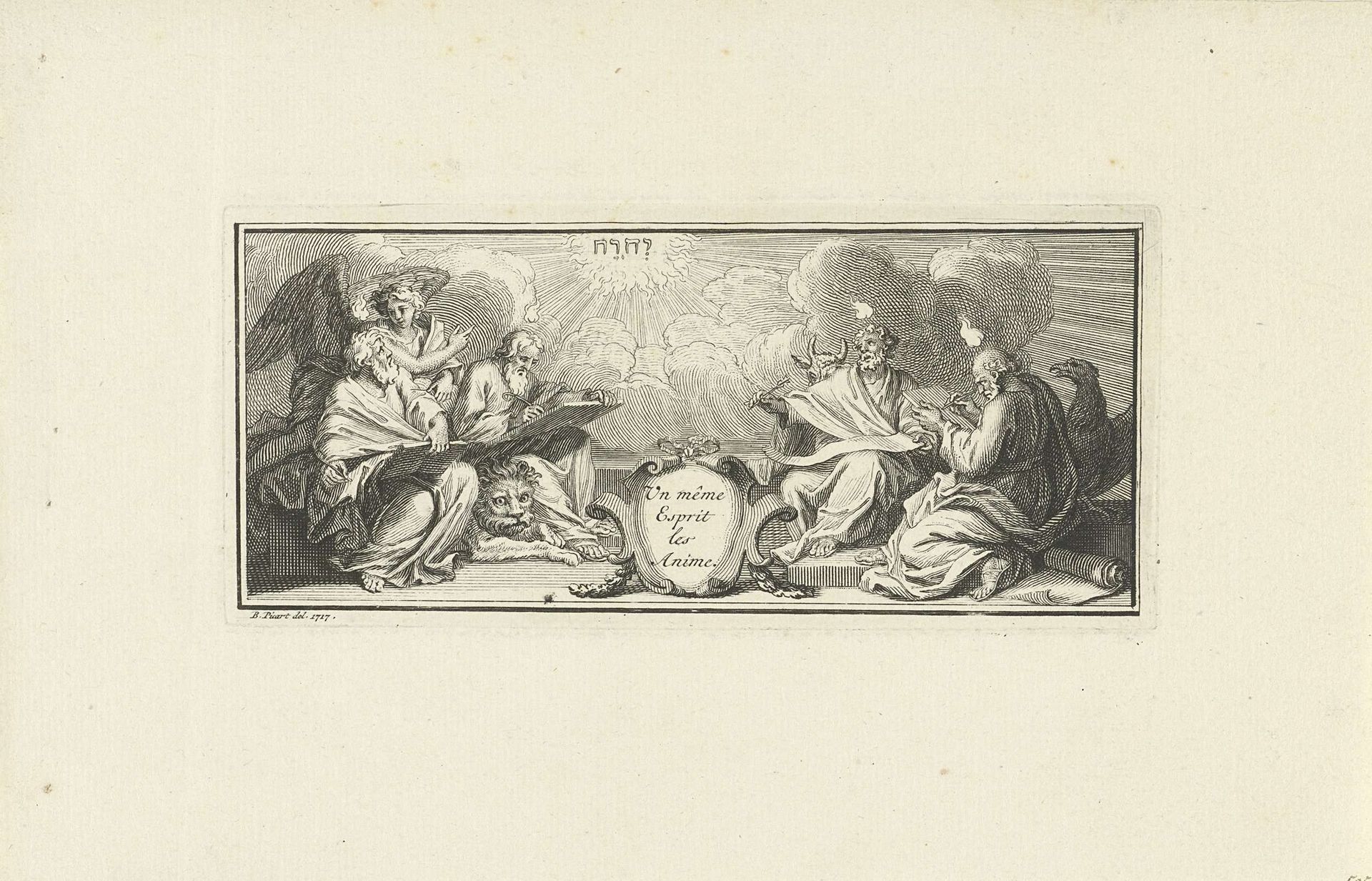 De vier evangelisten by Bernard Picart